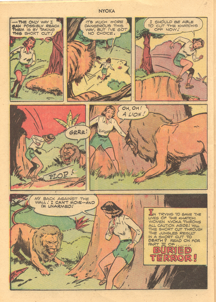 Read online Nyoka the Jungle Girl (1945) comic -  Issue #21 - 20