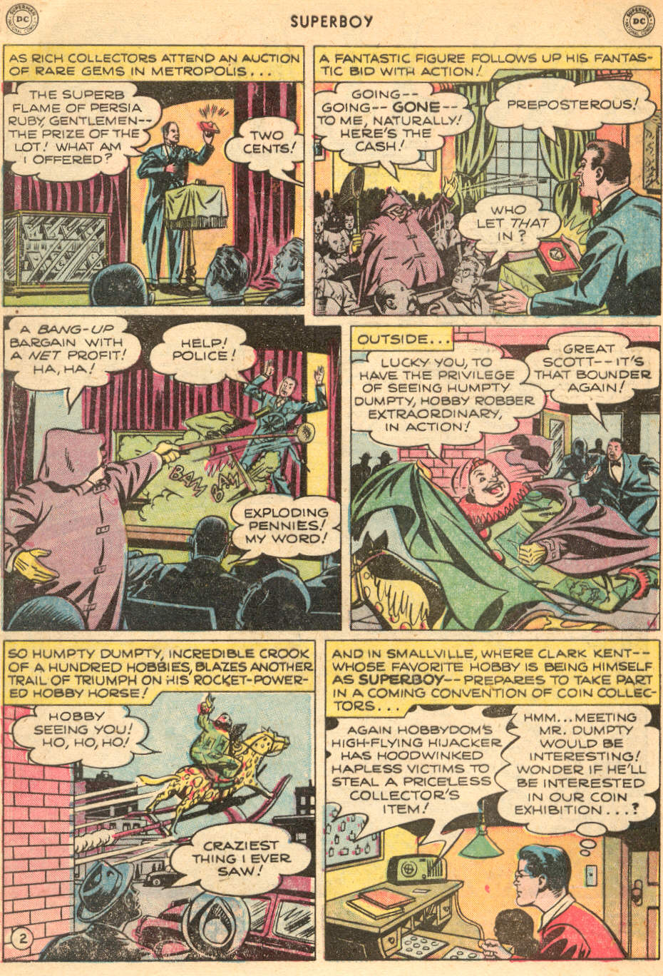 Read online Superboy (1949) comic -  Issue #6 - 3