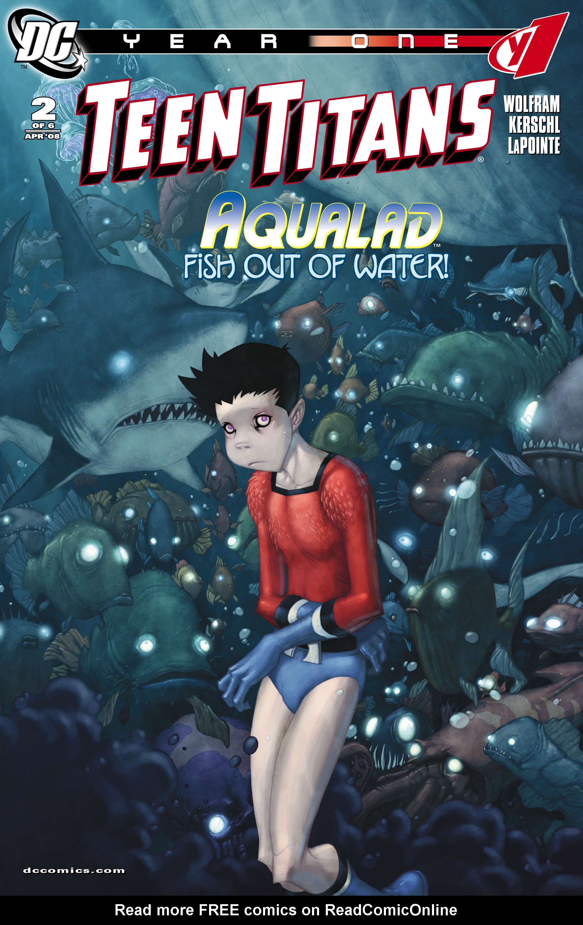 Read online Teen Titans: Year One comic -  Issue #2 - 1