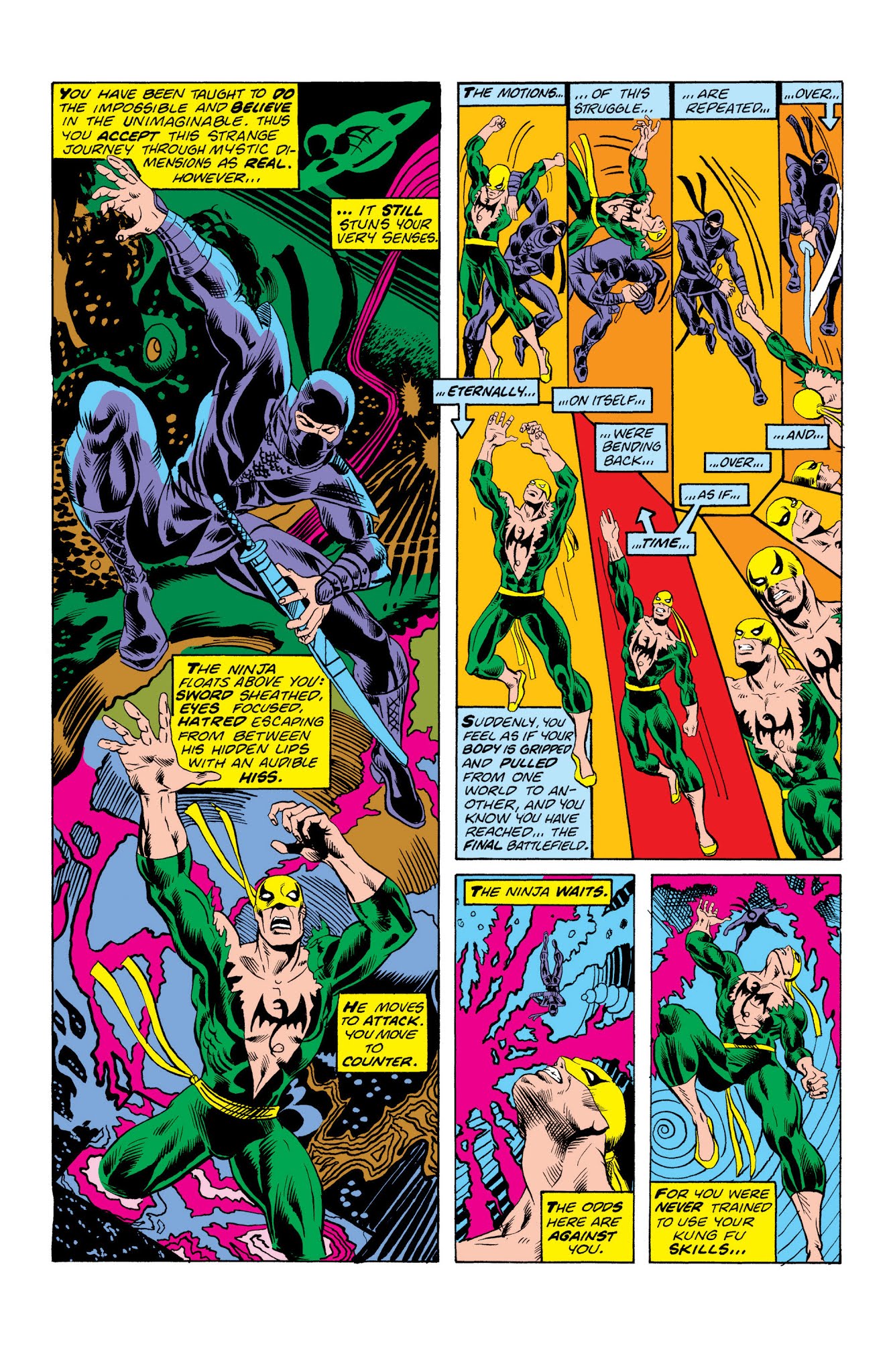 Read online Marvel Masterworks: Iron Fist comic -  Issue # TPB 1 (Part 2) - 42