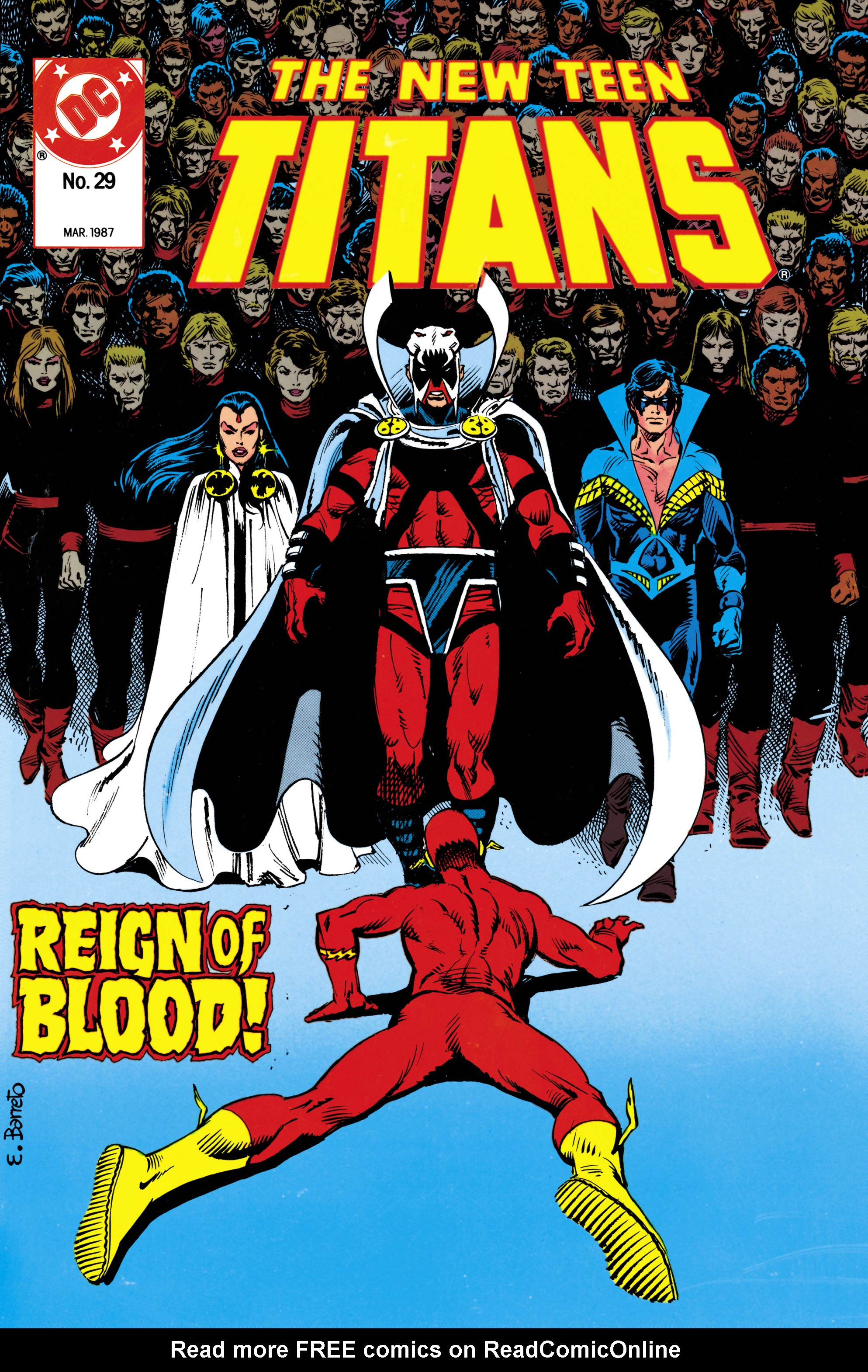 Read online The New Teen Titans (1984) comic -  Issue #29 - 1
