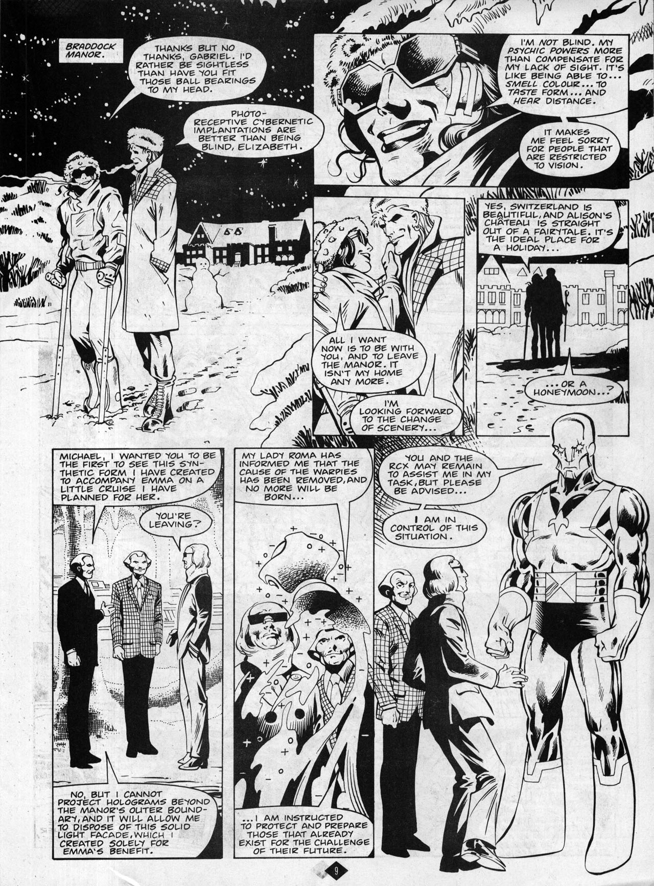 Read online Captain Britain (1985) comic -  Issue #14 - 9
