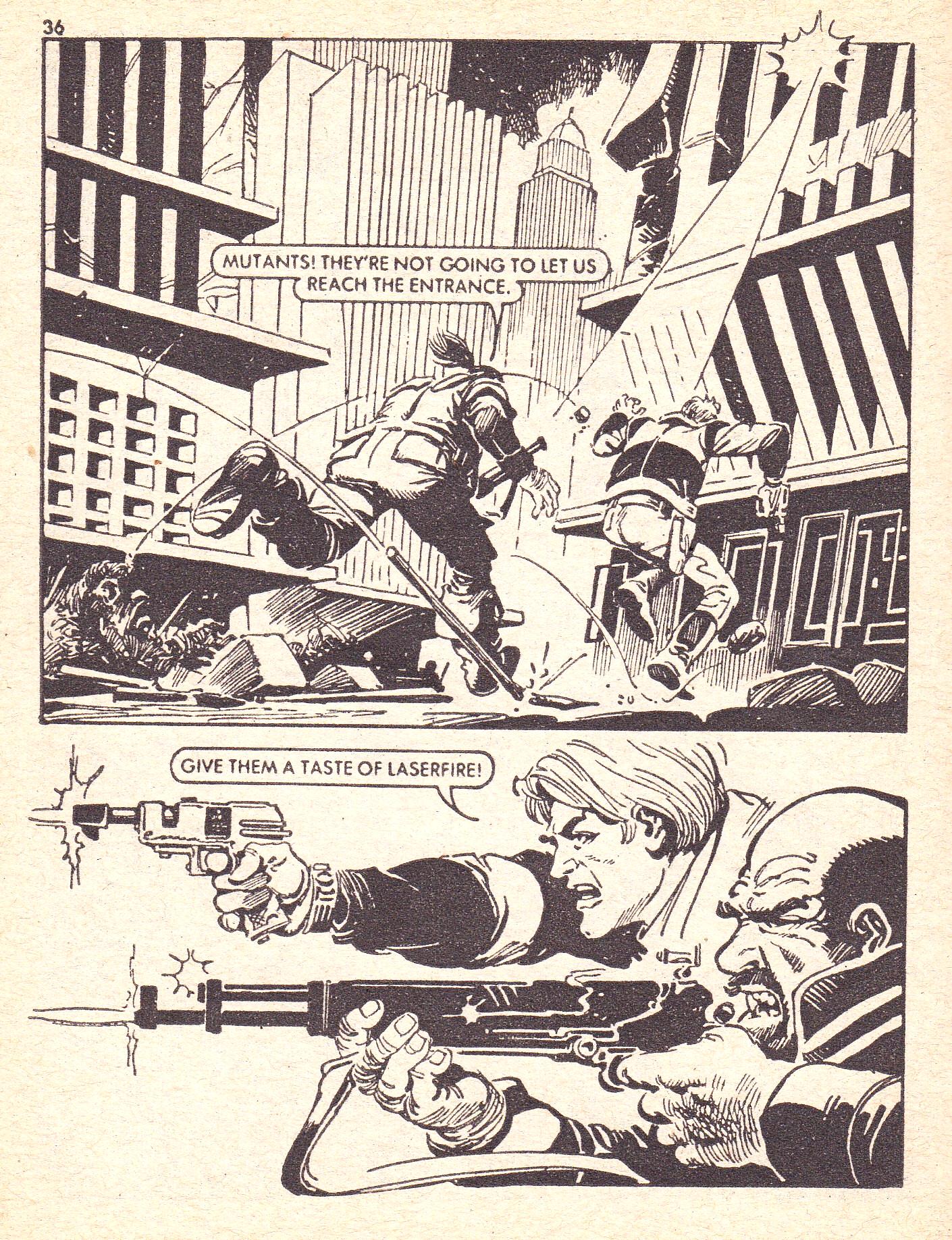 Read online Starblazer comic -  Issue #61 - 36