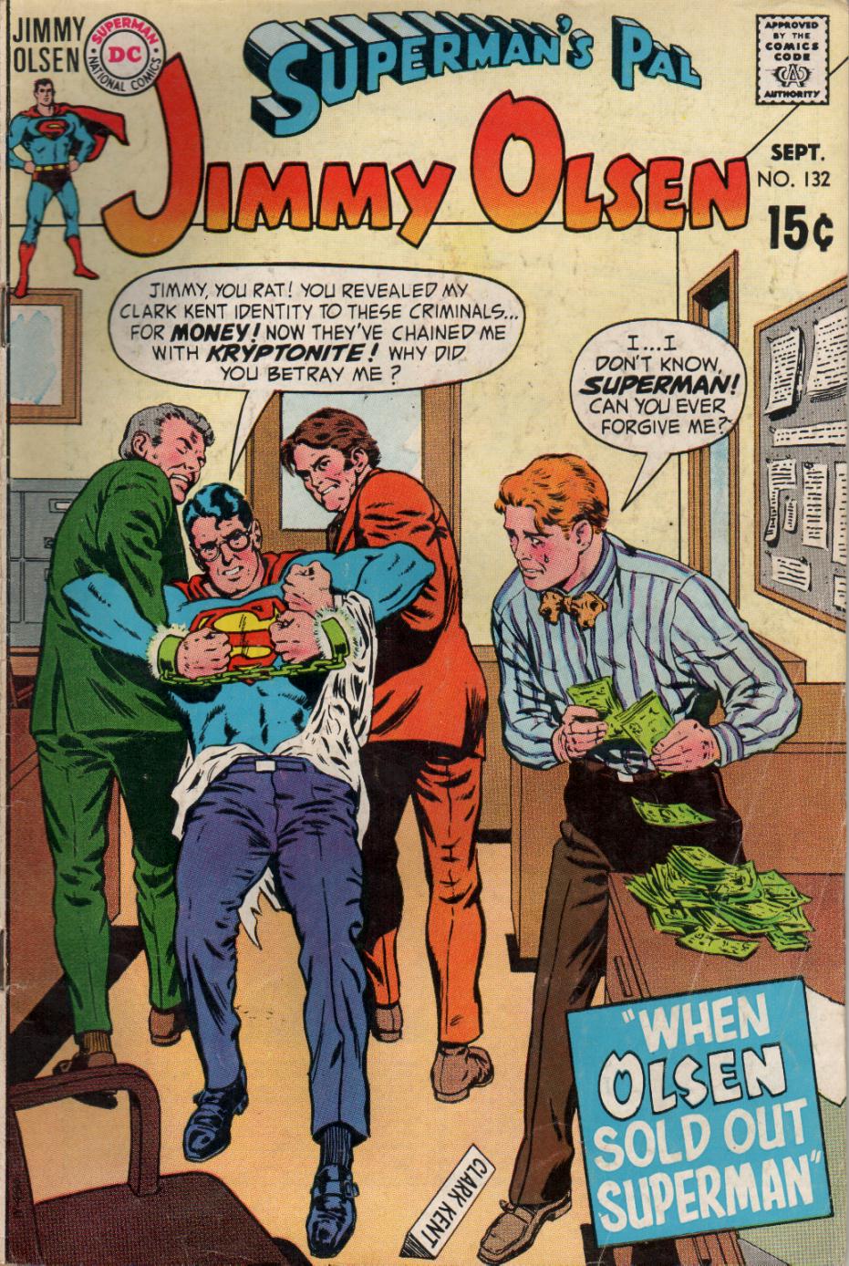 Read online Superman's Pal Jimmy Olsen comic -  Issue #132 - 1