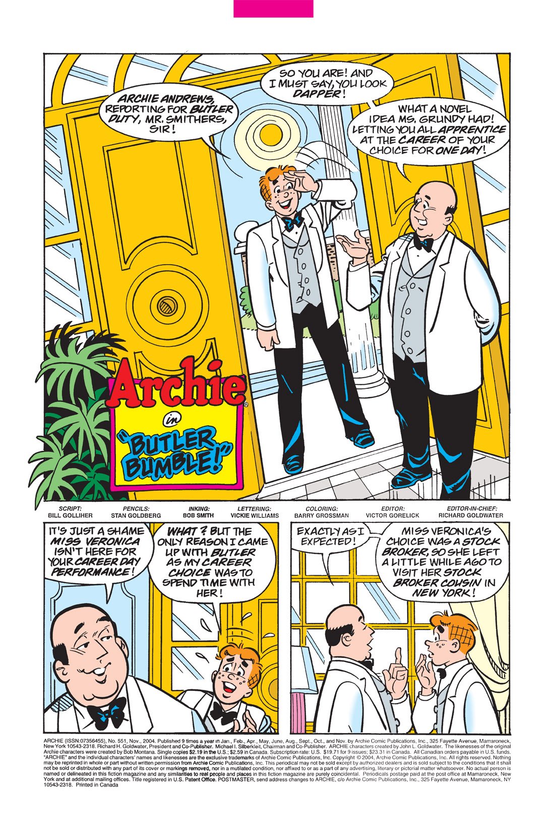 Read online Archie (1960) comic -  Issue #551 - 2