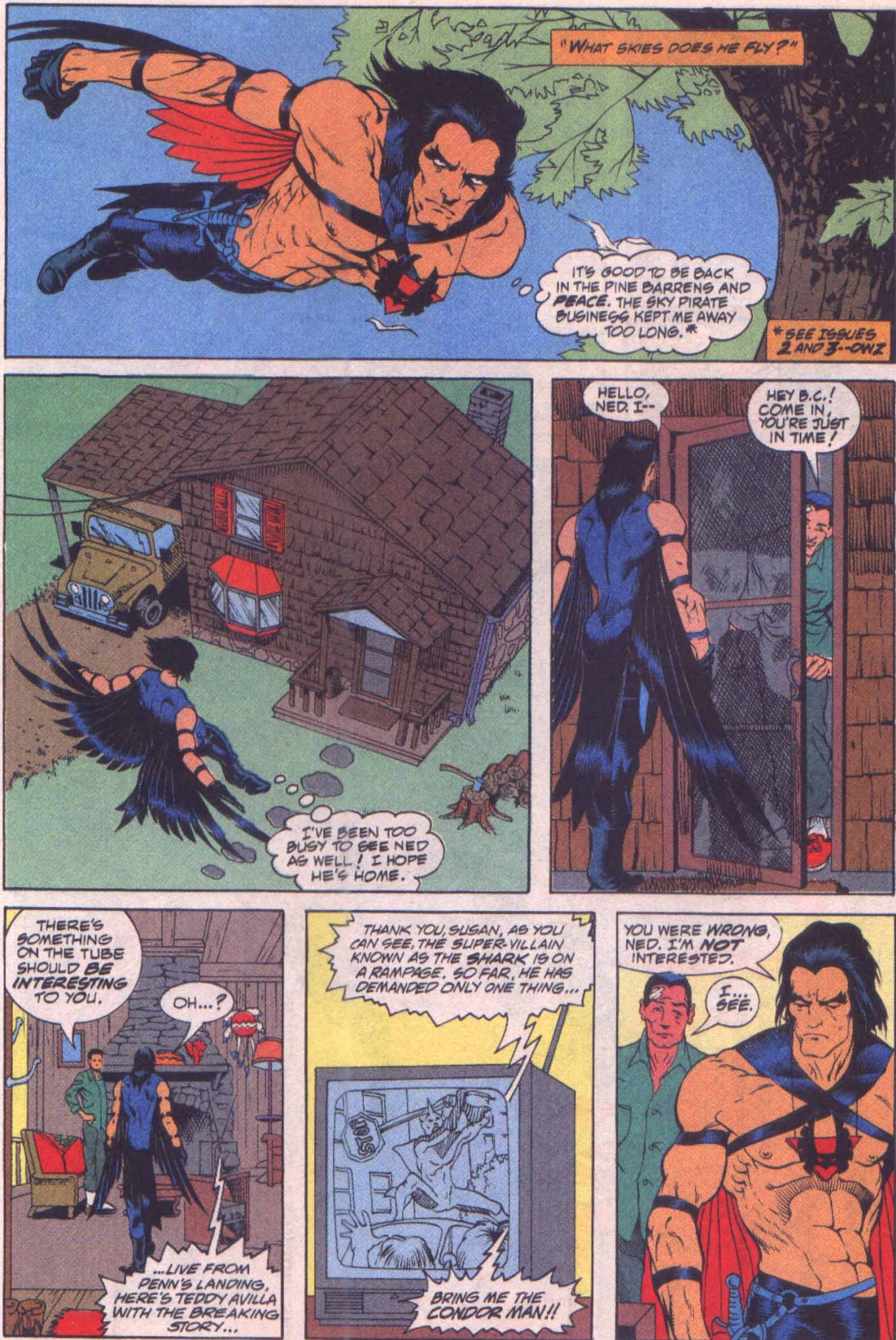 Read online Black Condor comic -  Issue #4 - 5