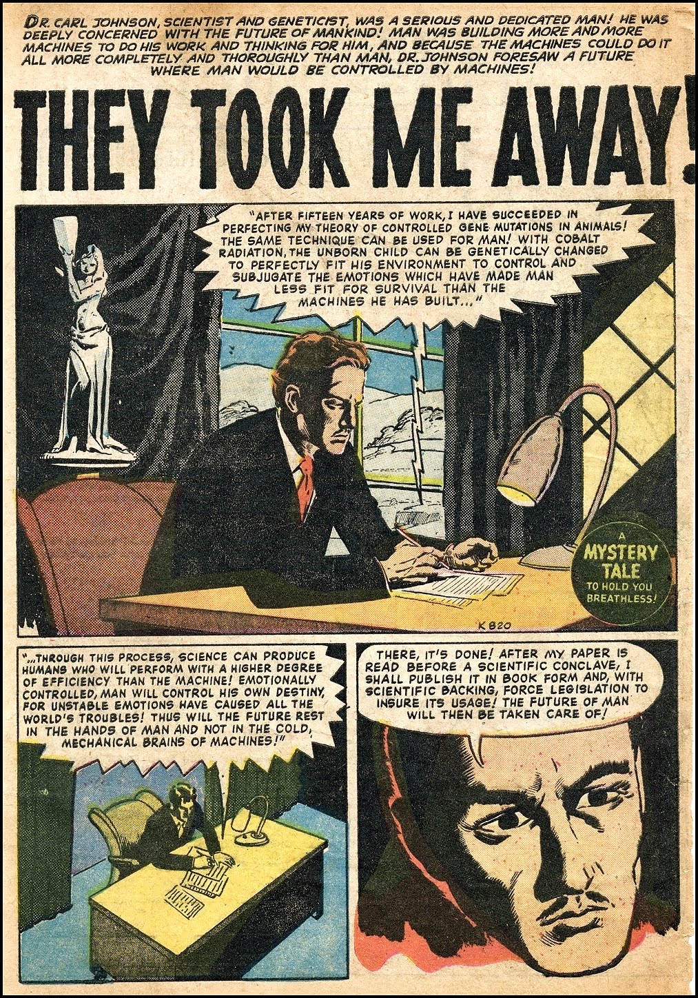 Read online Mystery Tales comic -  Issue #48 - 2