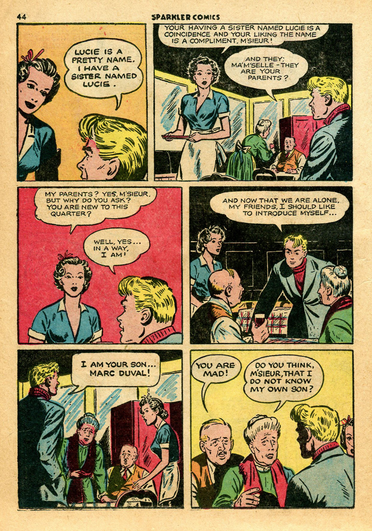 Read online Sparkler Comics comic -  Issue #23 - 42