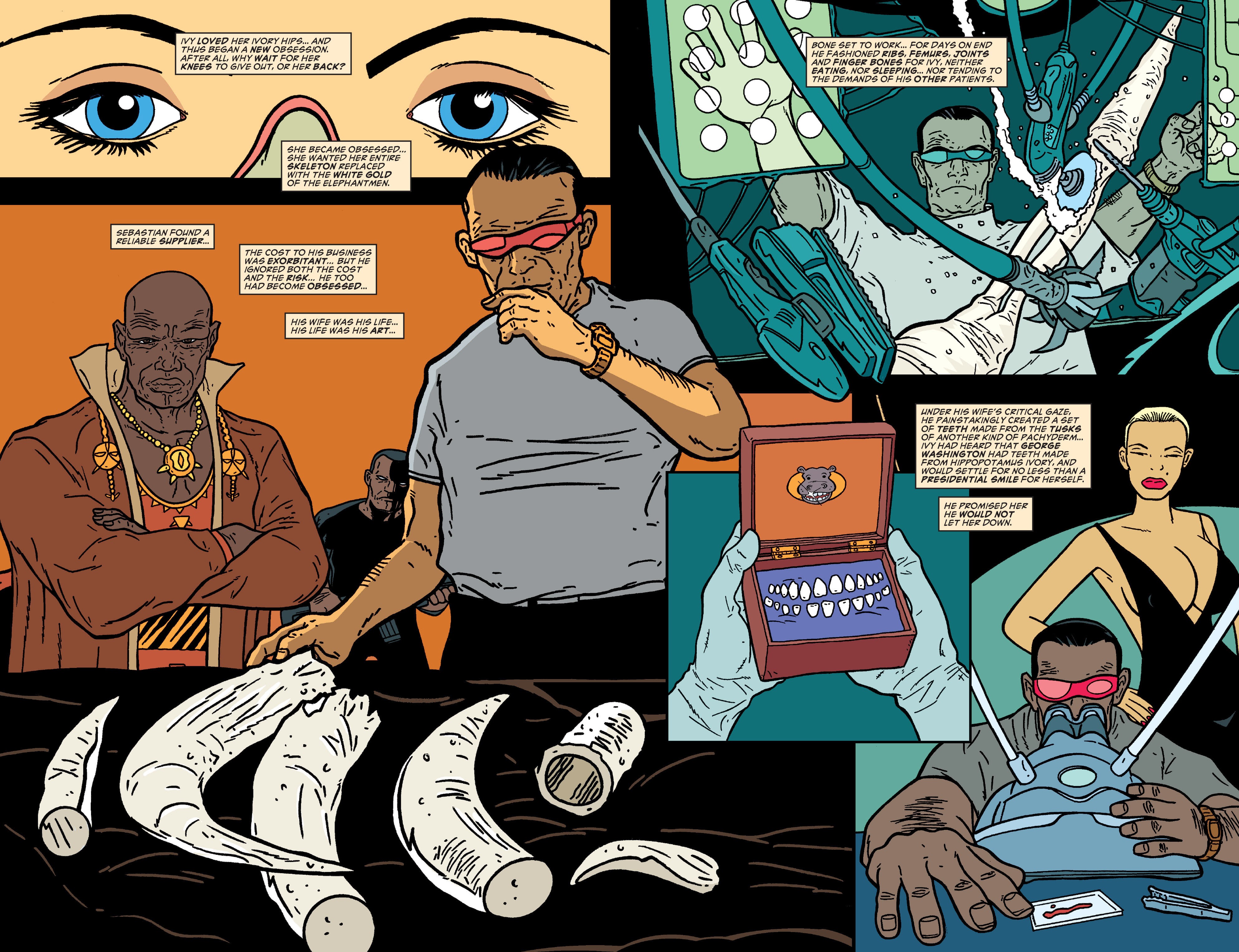 Read online Shaky Kane: Elephantmen & Monsters comic -  Issue # TPB - 14