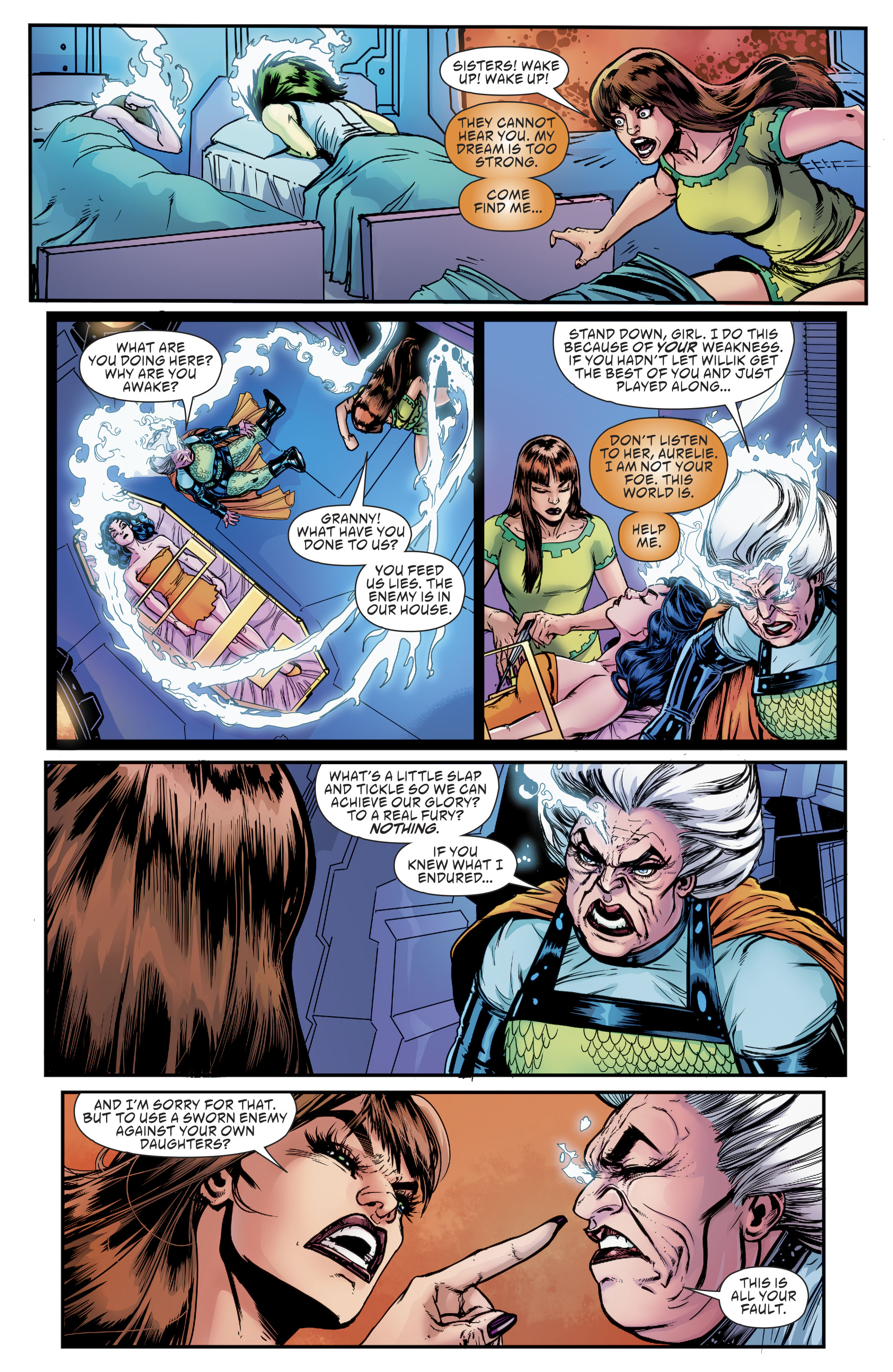 Read online Female Furies comic -  Issue #3 - 8