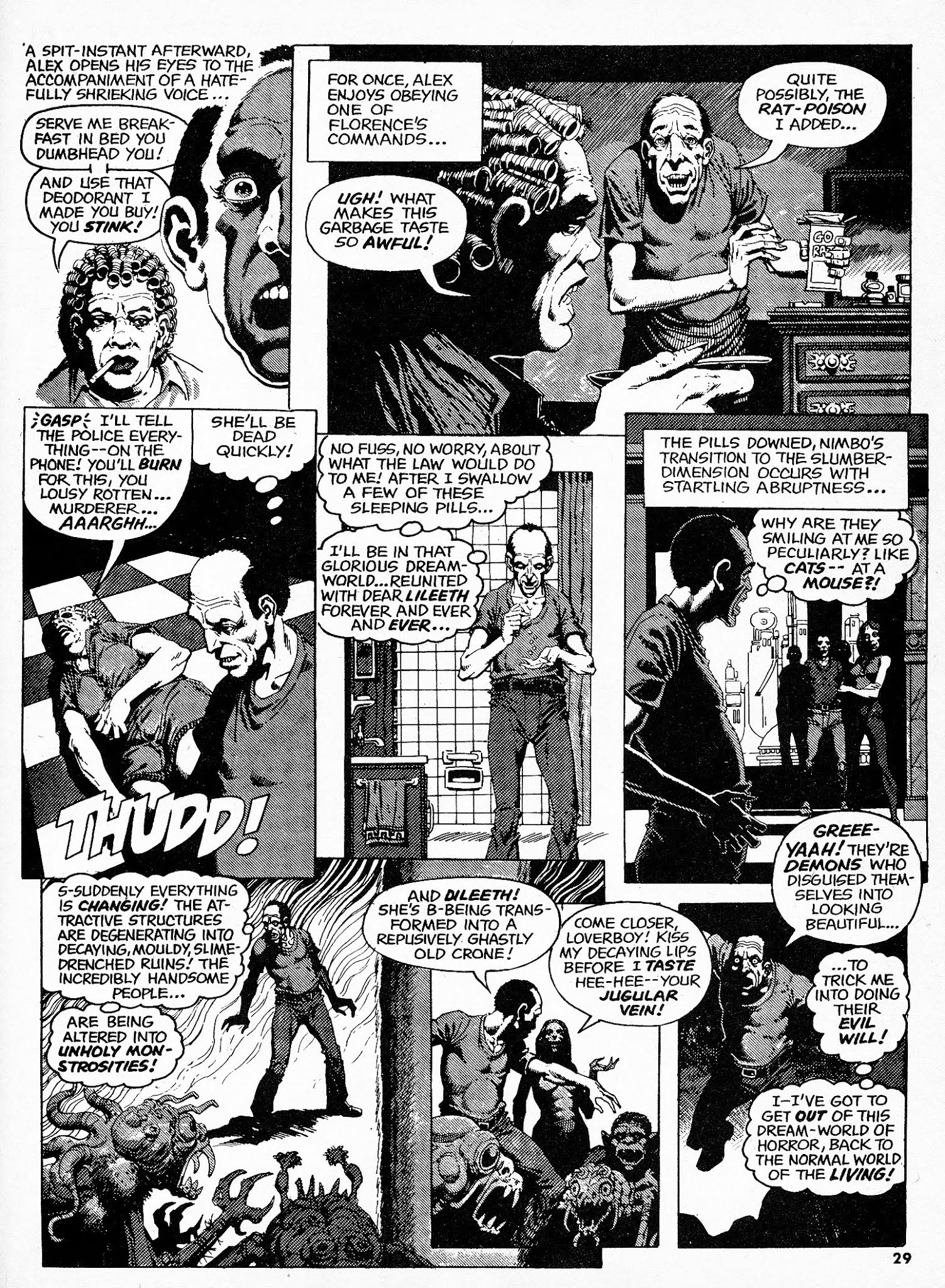 Read online Nightmare (1970) comic -  Issue # _Yearbook 1 - 29