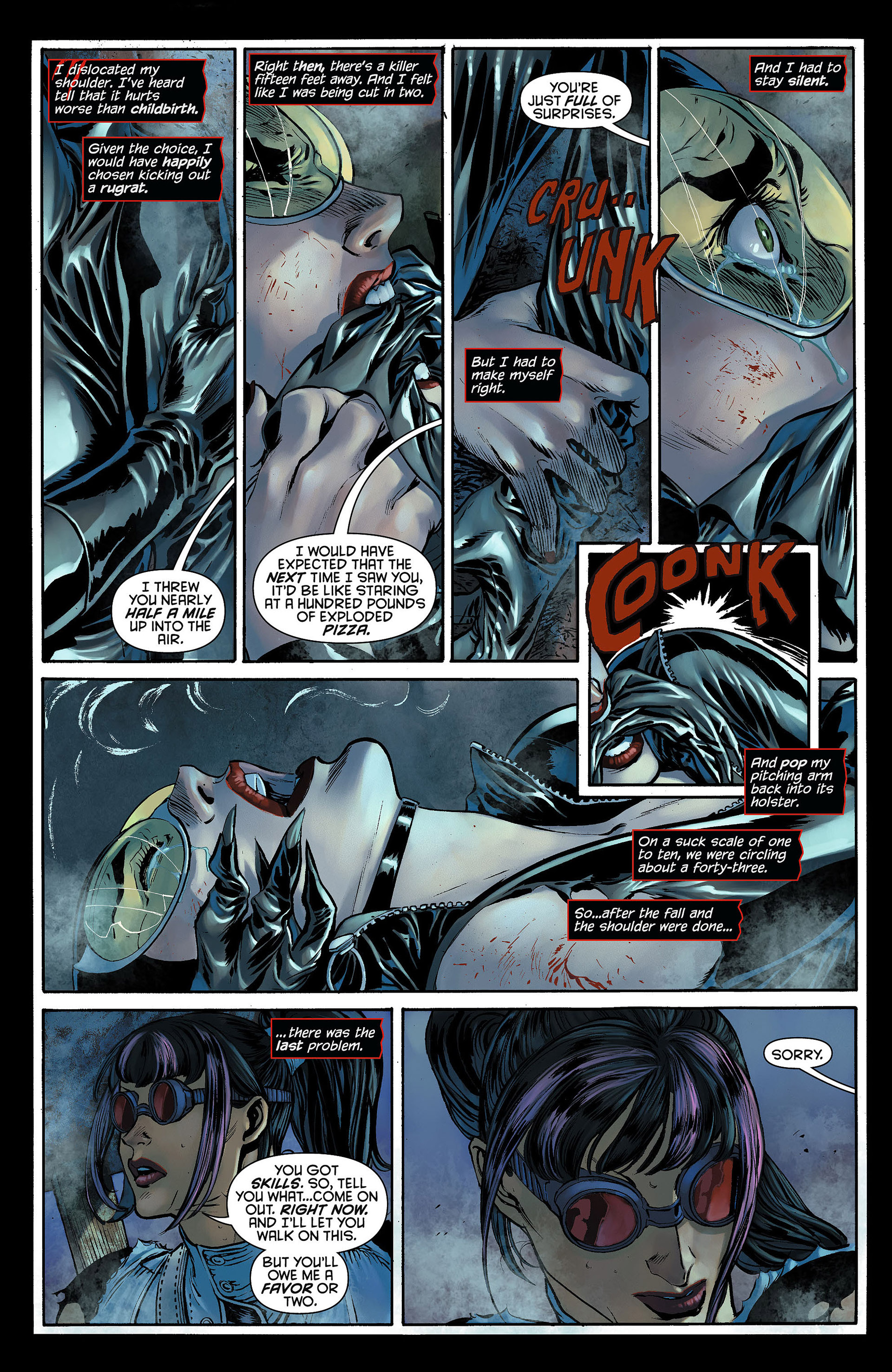 Read online Catwoman (2011) comic -  Issue #5 - 6