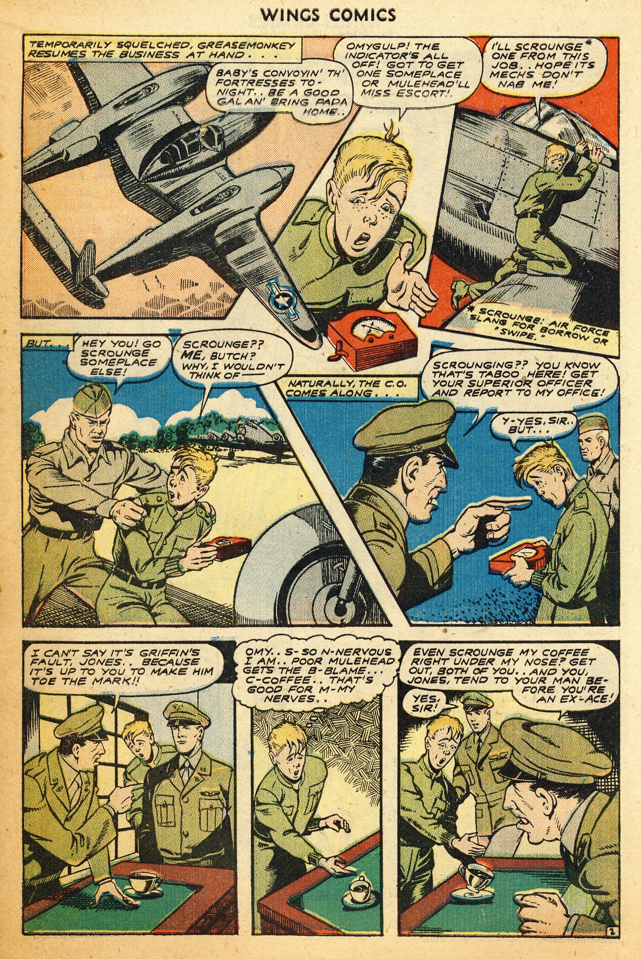 Read online Wings Comics comic -  Issue #52 - 14