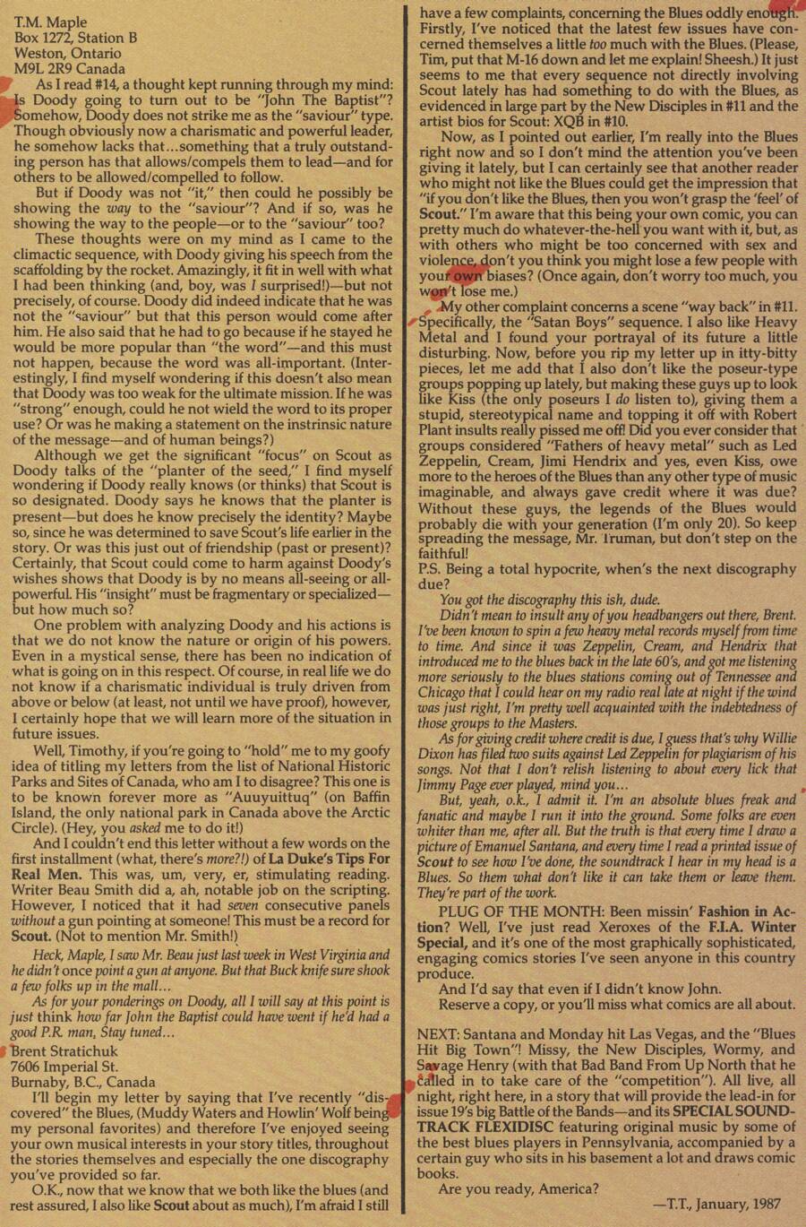 Read online Scout comic -  Issue #17 - 30