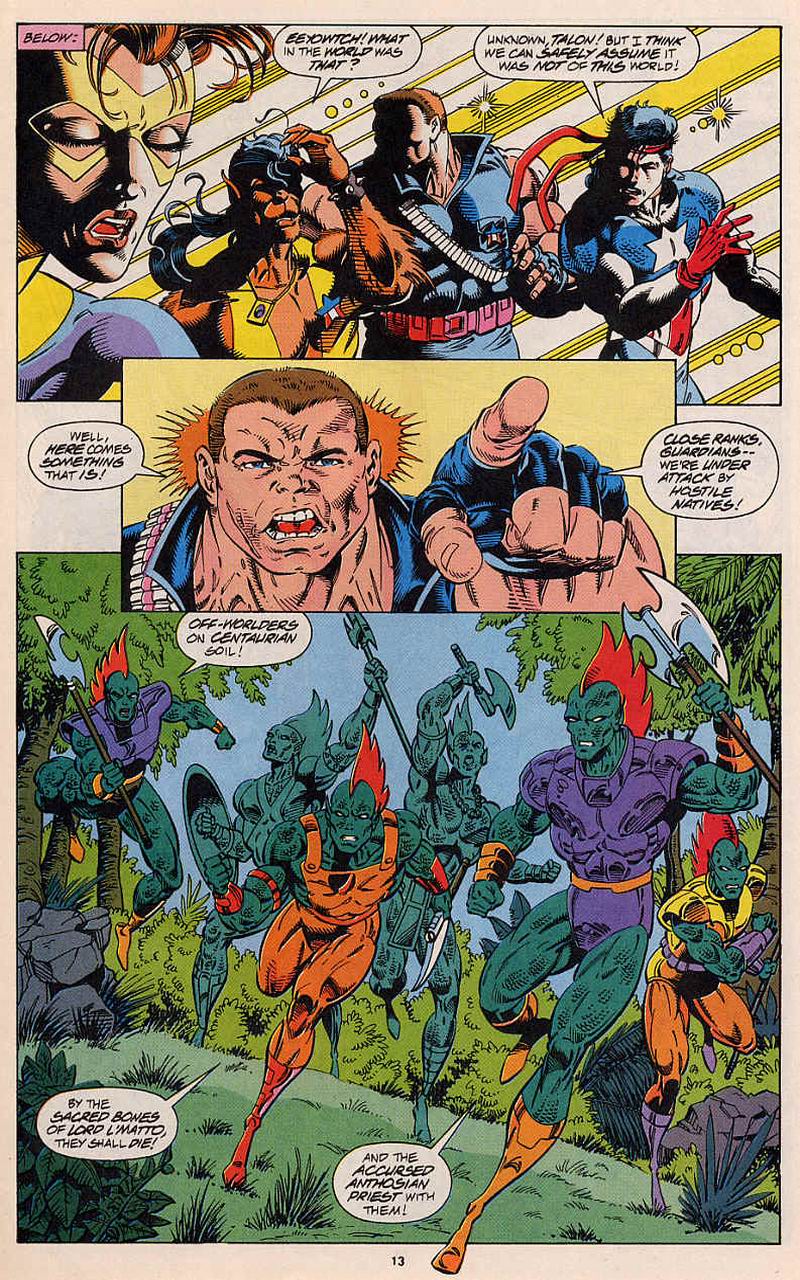 Read online Guardians of the Galaxy (1990) comic -  Issue #45 - 11