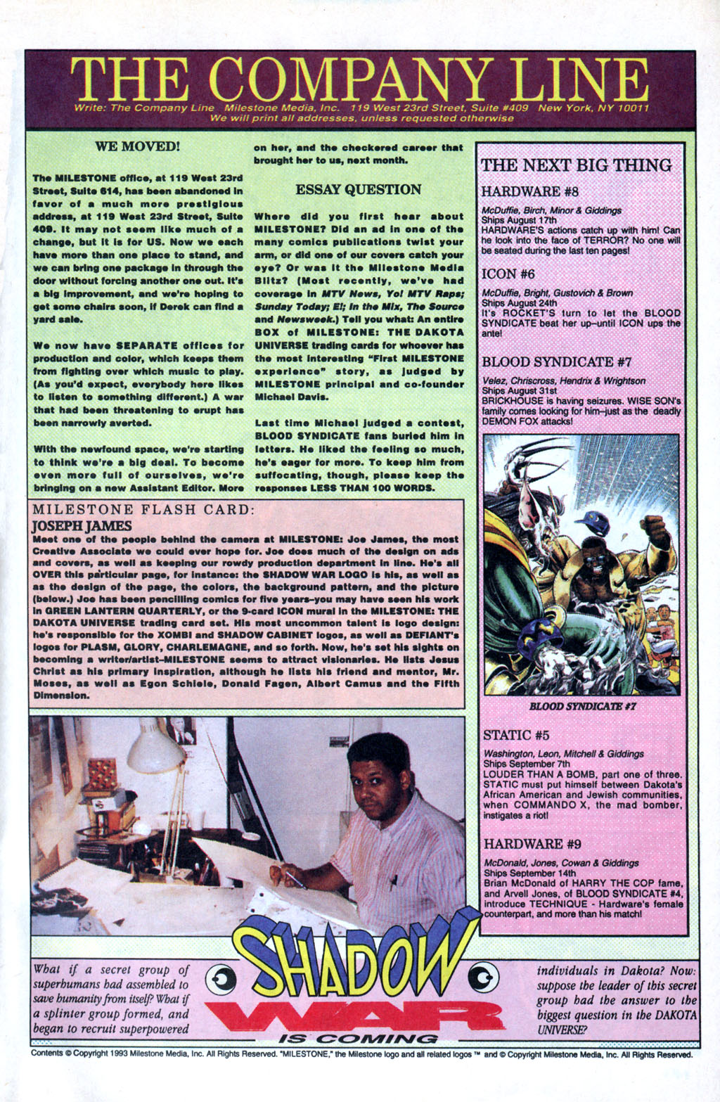 Read online Static comic -  Issue #5 - 24