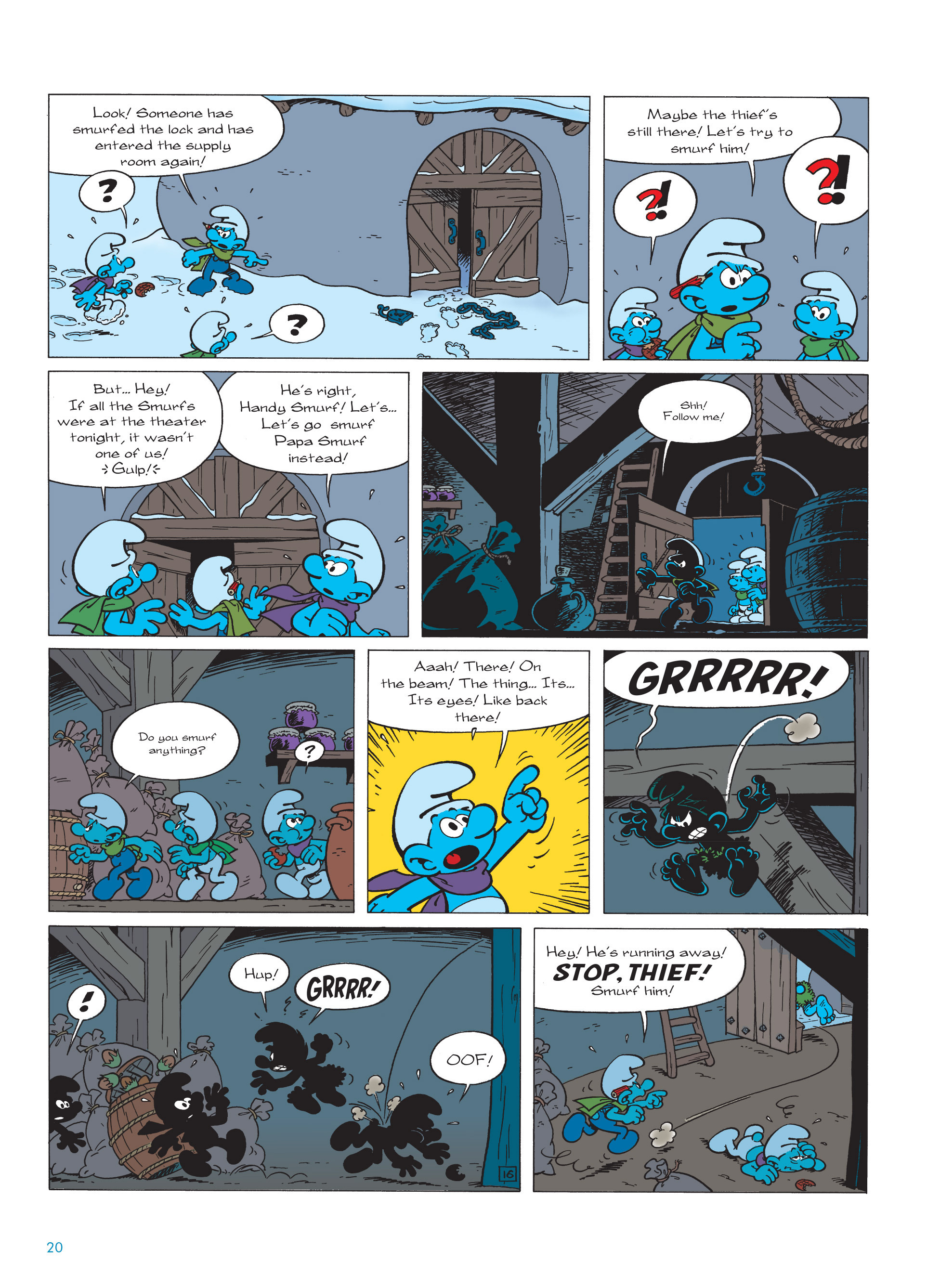 Read online The Smurfs comic -  Issue #21 - 20