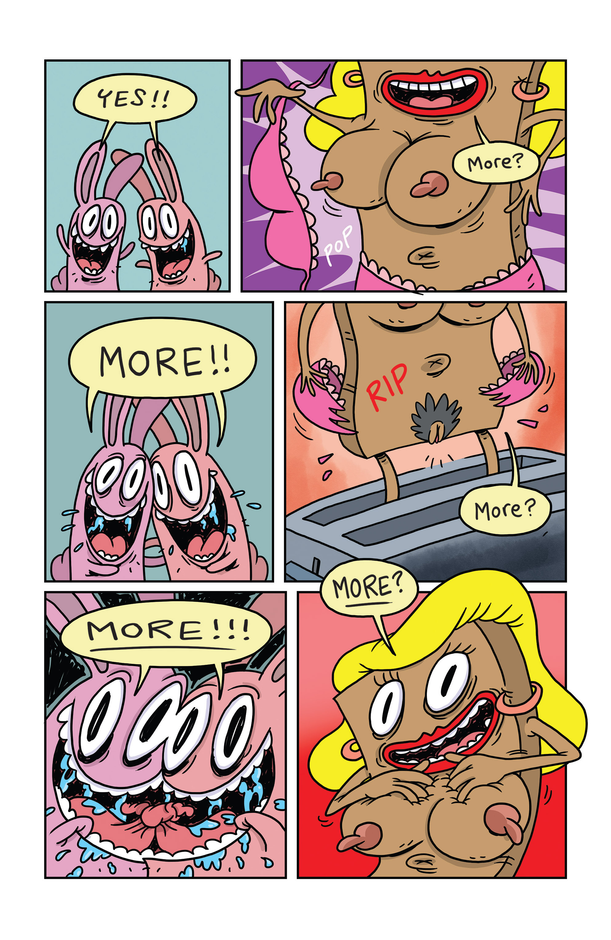 Read online Itty Bitty Bunnies in Rainbow Pixie Candy Land: Pop Tarts comic -  Issue # Full - 8
