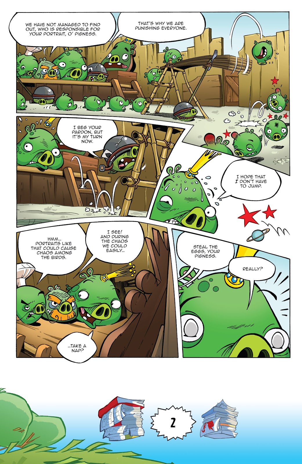 Angry Birds Comics (2016) issue 6 - Page 4