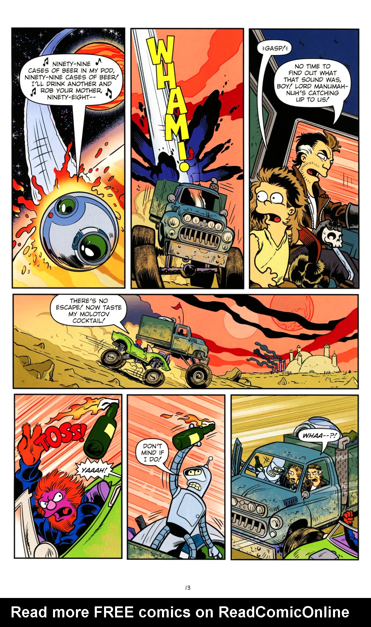 Read online Futurama Comics comic -  Issue #55 - 10