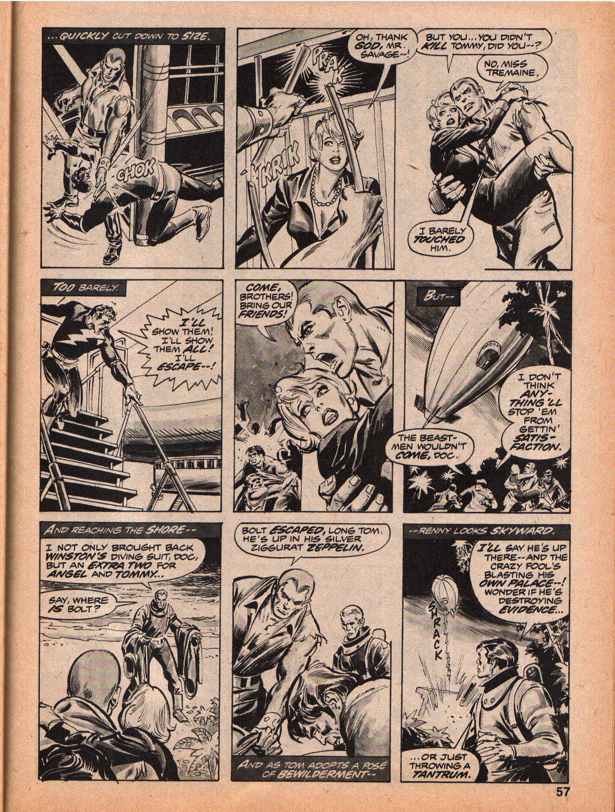 Read online Doc Savage (1975) comic -  Issue #1 - 57