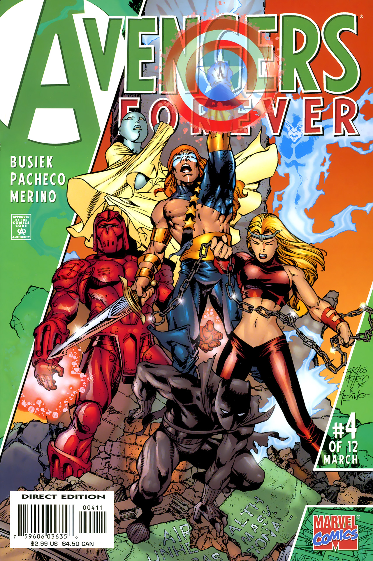 Read online Avengers Forever comic -  Issue #4 - 1