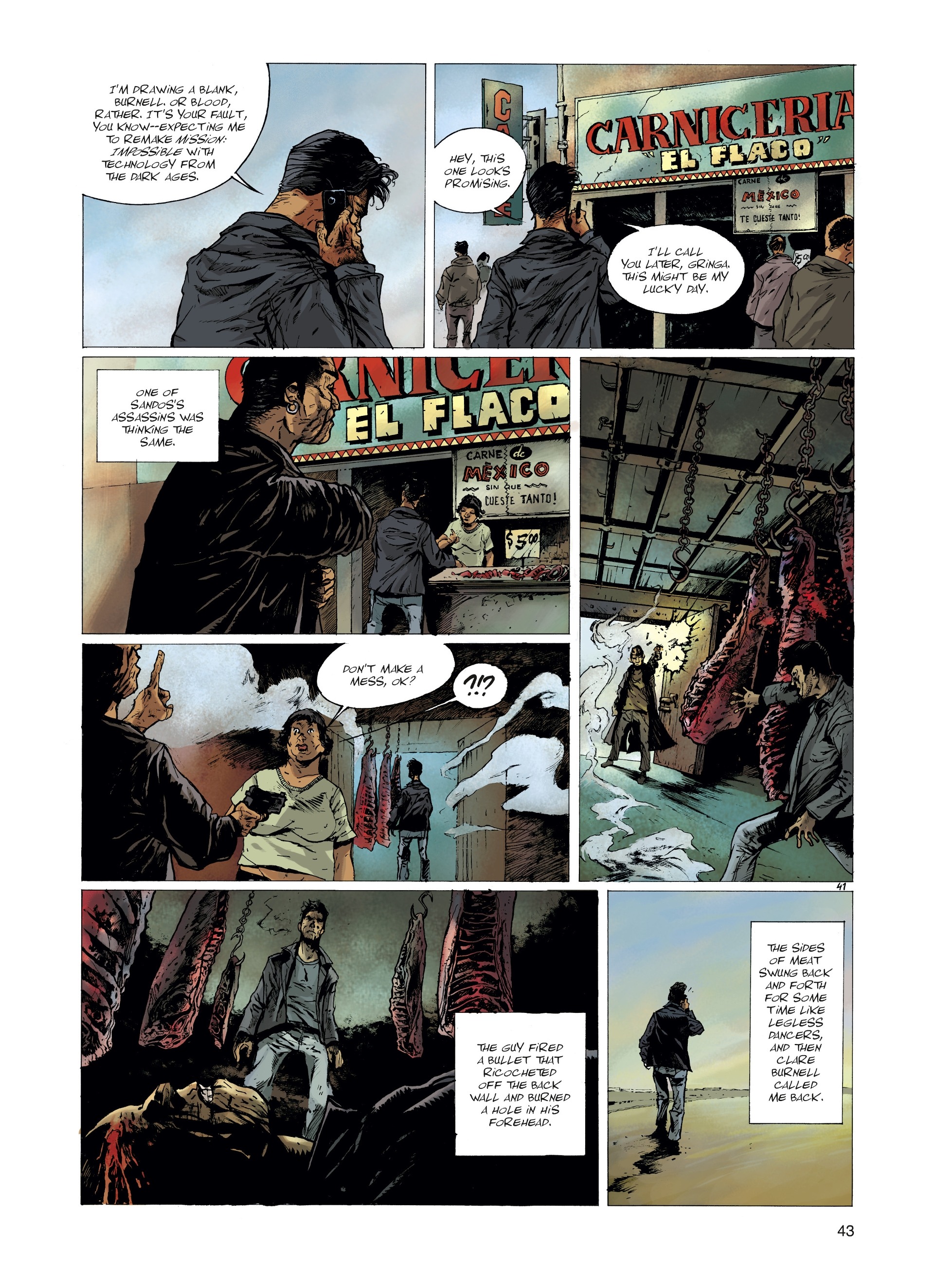 Read online Interpol comic -  Issue #1 - 43