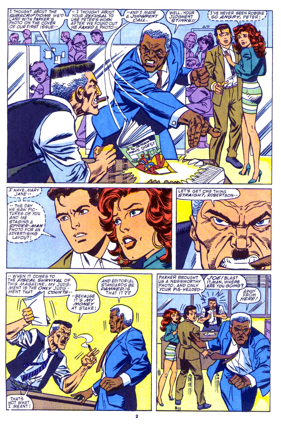 Read online Web of Spider-Man (1985) comic -  Issue #66 - 3
