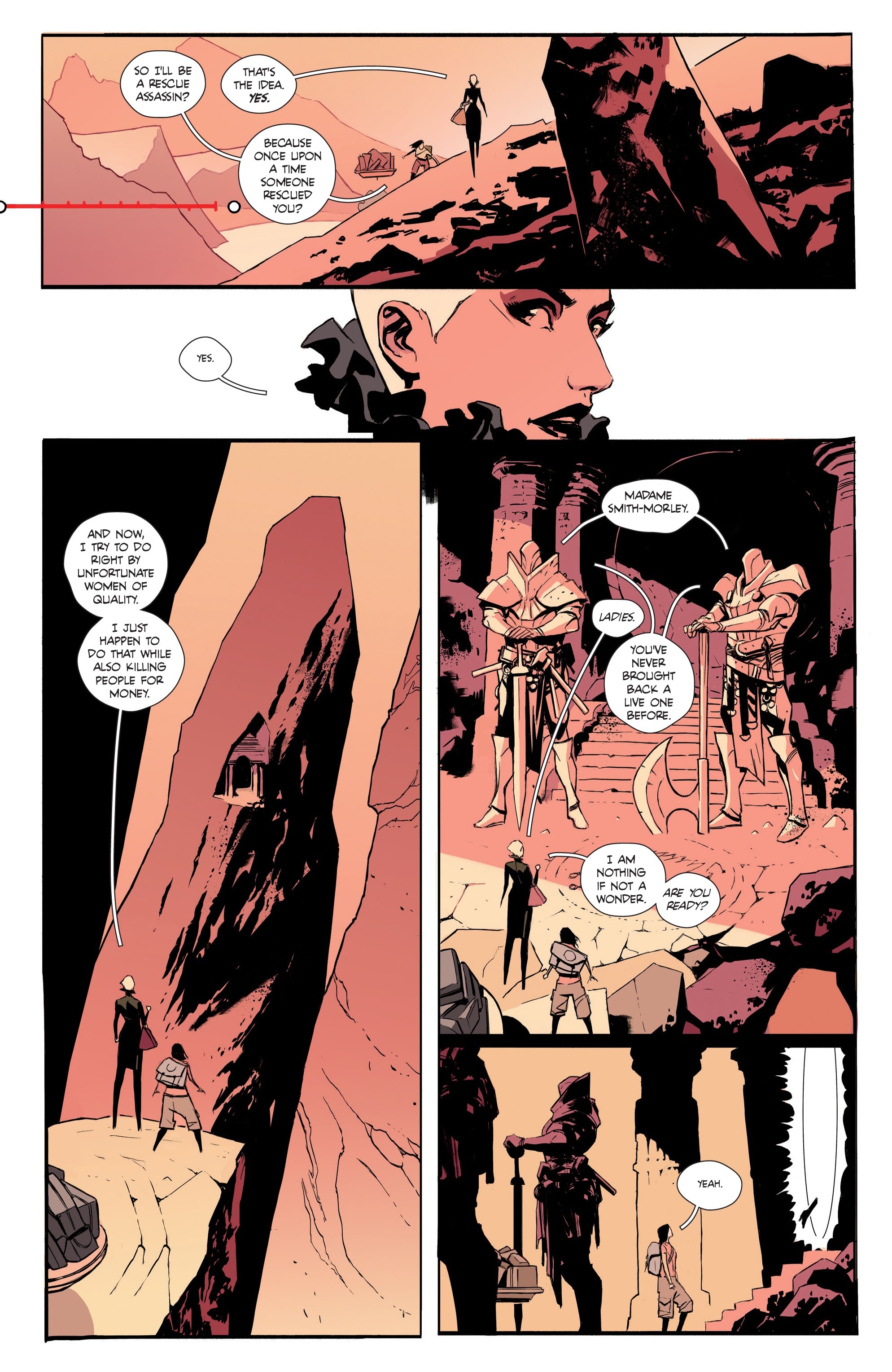 Read online Decorum comic -  Issue #3 - 16