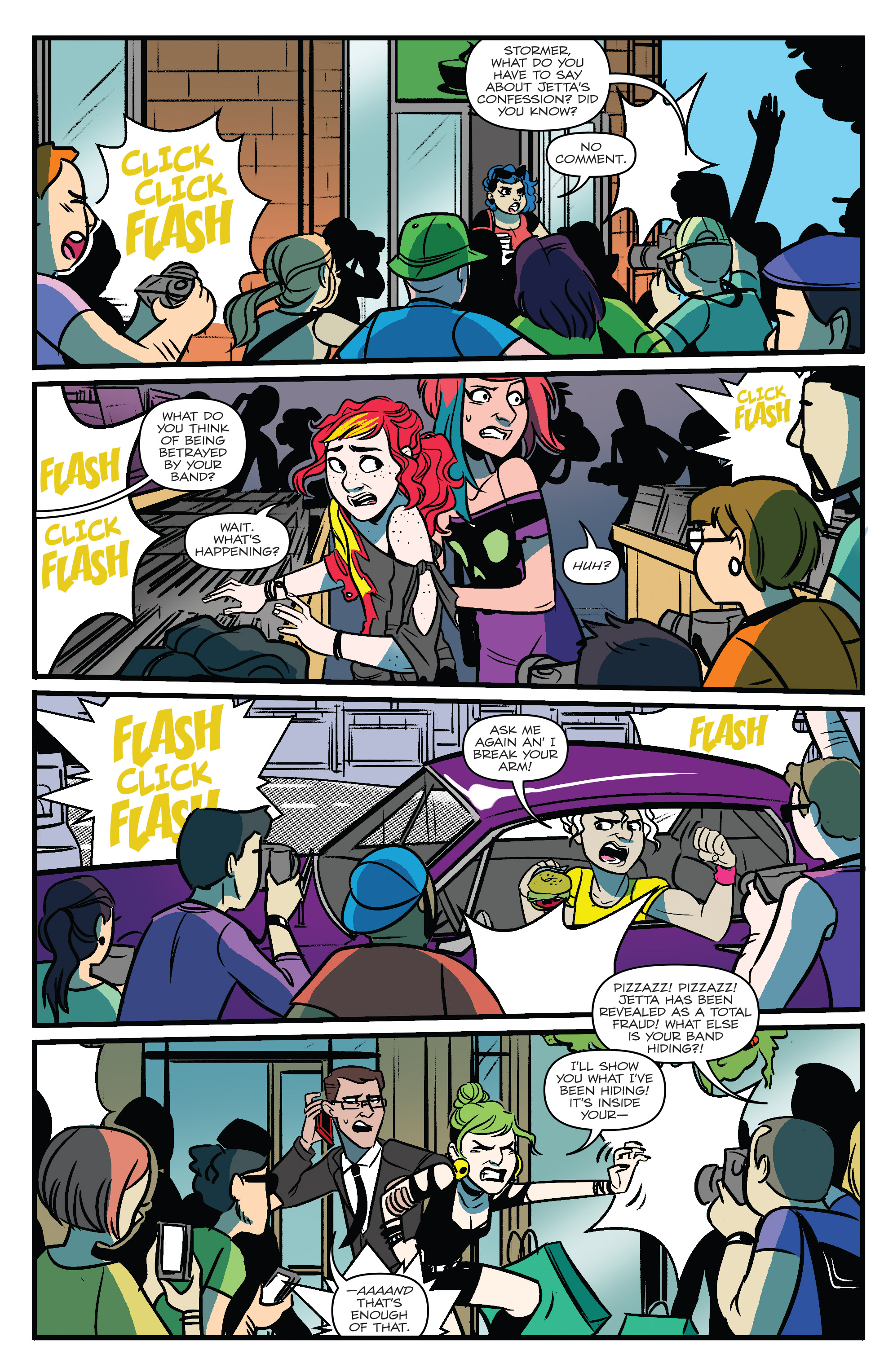 Read online Jem: The Misfits comic -  Issue #5 - 5