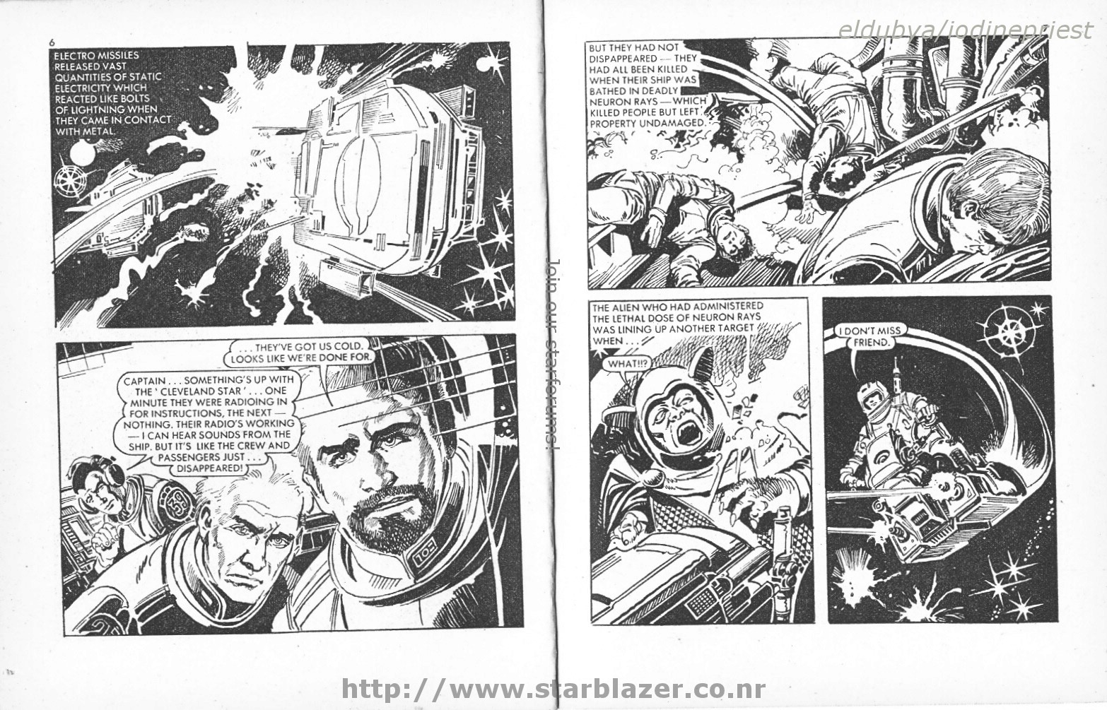 Read online Starblazer comic -  Issue #40 - 5