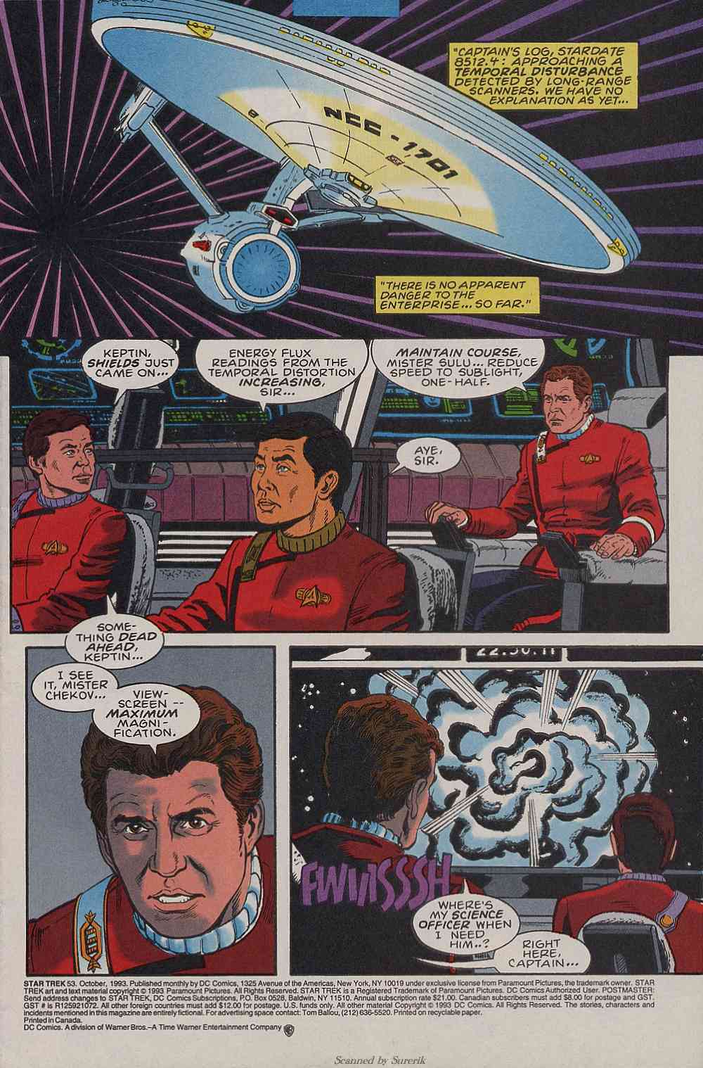 Read online Star Trek (1989) comic -  Issue #53 - 3