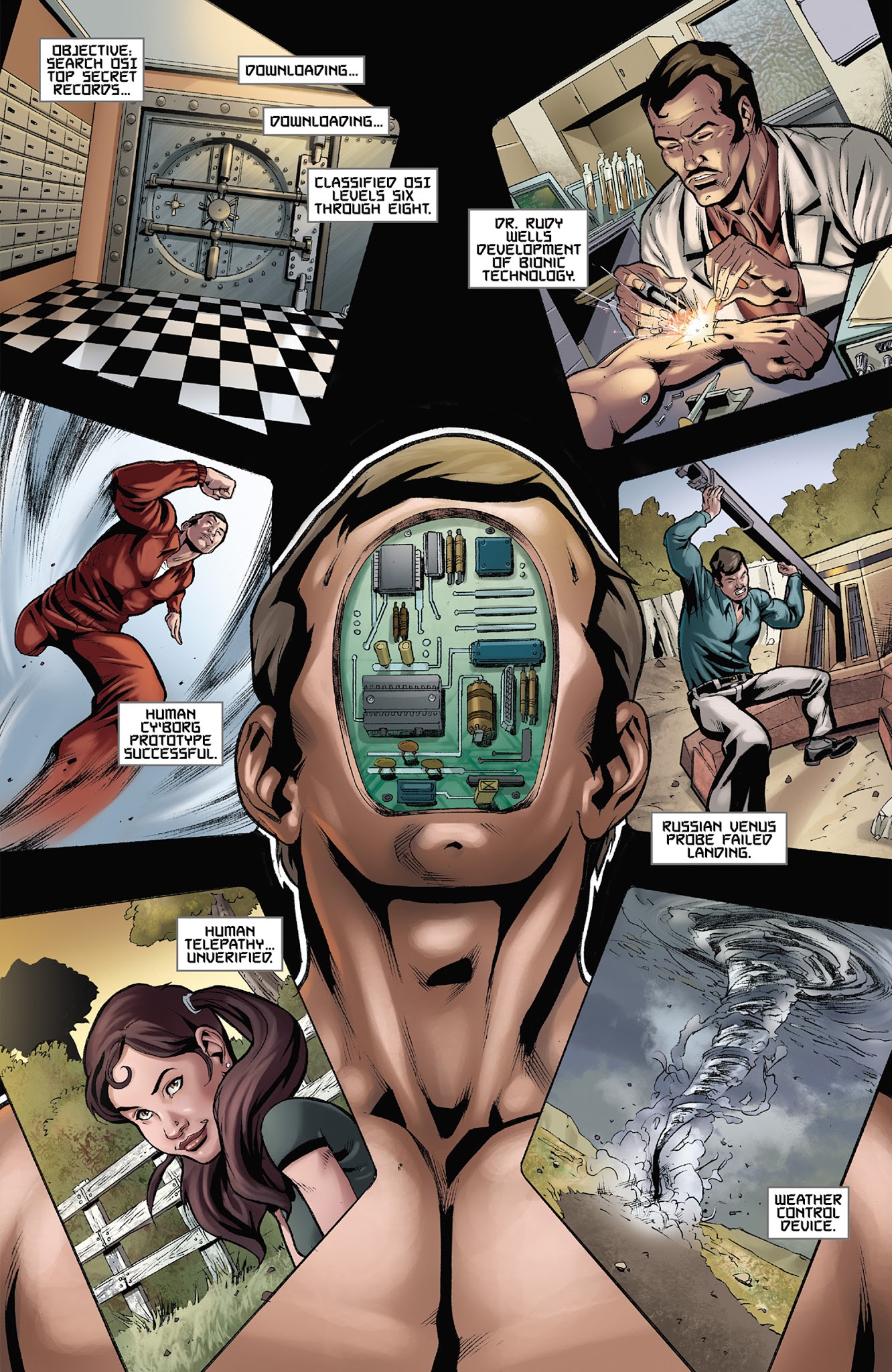 Read online The Six Million Dollar Man: Season Six comic -  Issue #4 - 5