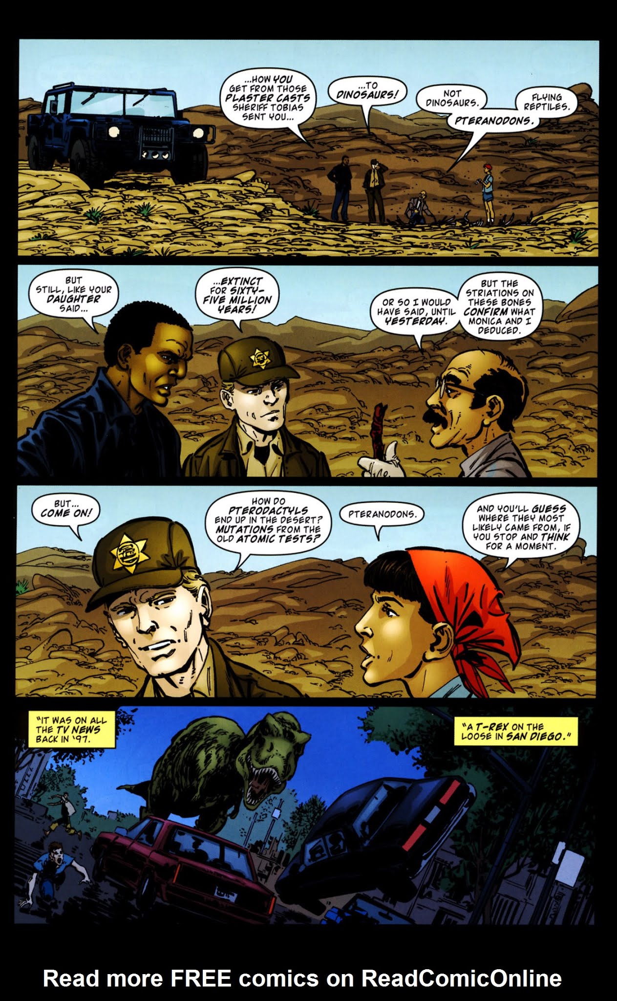 Read online Jurassic Park: The Devils in the Desert comic -  Issue #2 - 6