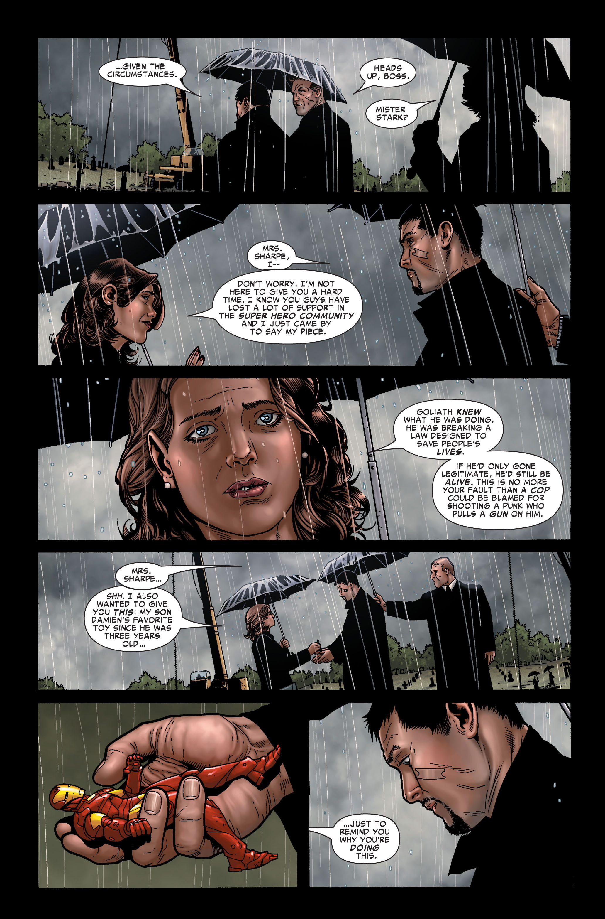 Read online Civil War (2006) comic -  Issue #4 - 21