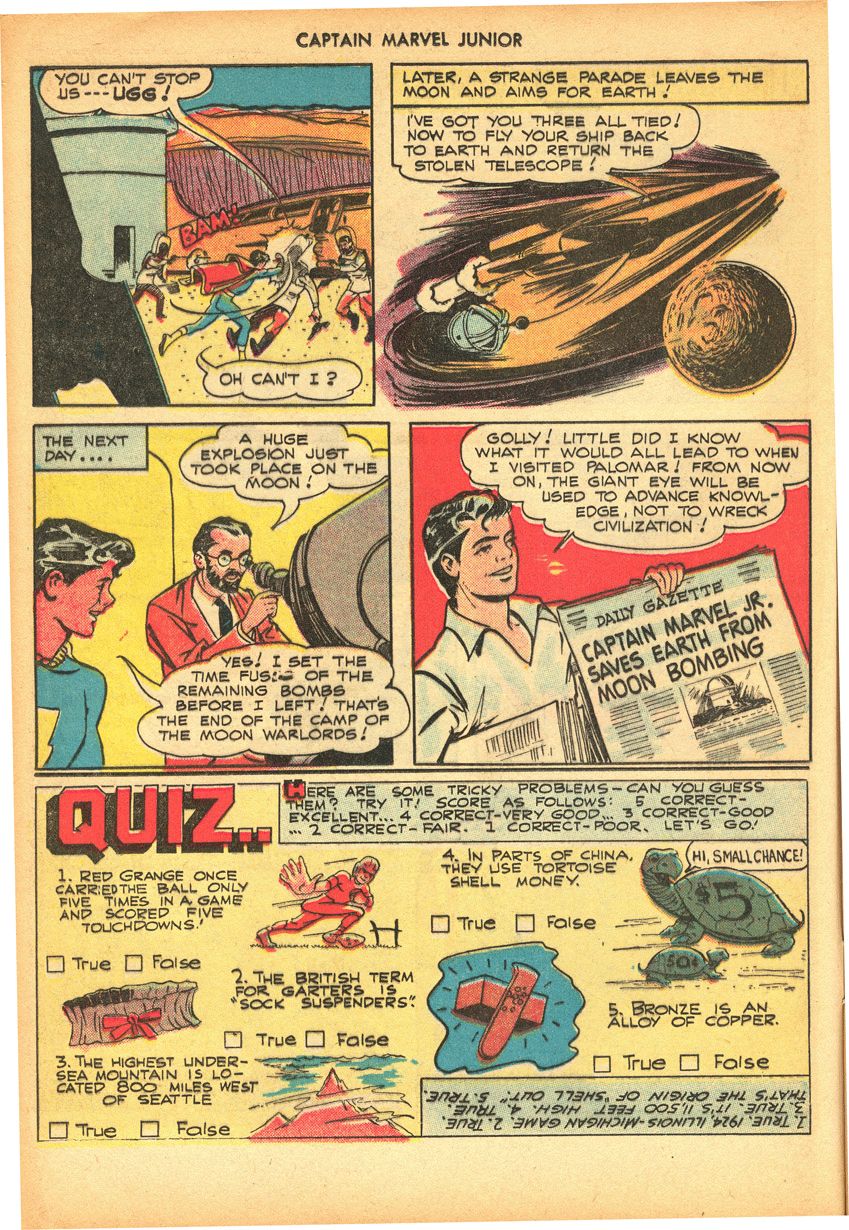 Read online Captain Marvel, Jr. comic -  Issue #71 - 12