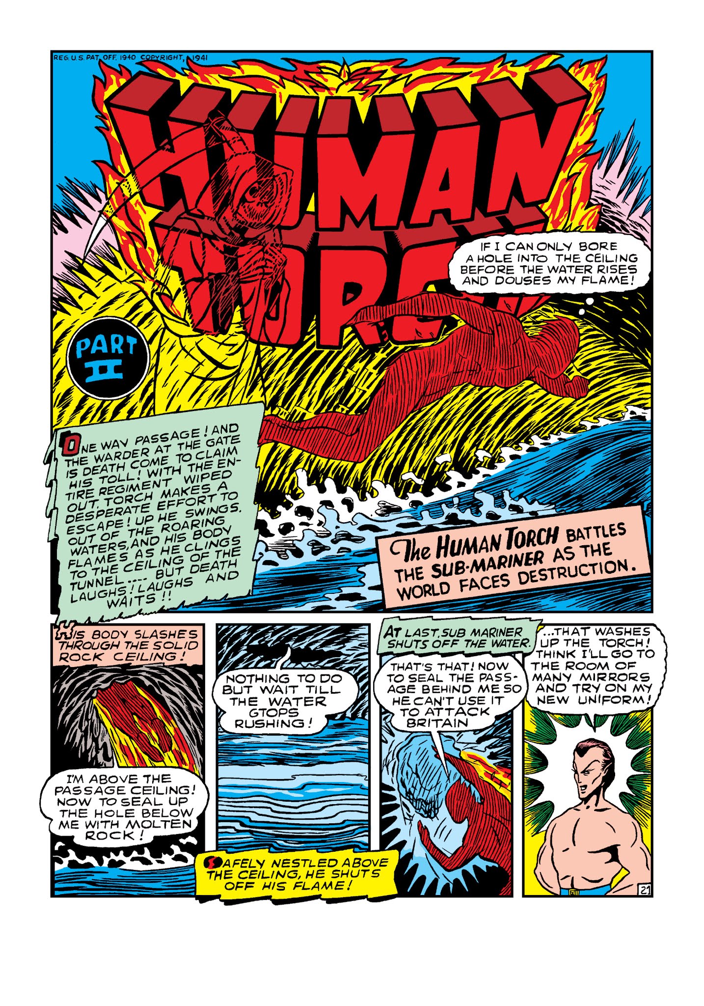 Read online Marvel Masterworks: Golden Age Human Torch comic -  Issue # TPB 2 (Part 1) - 31