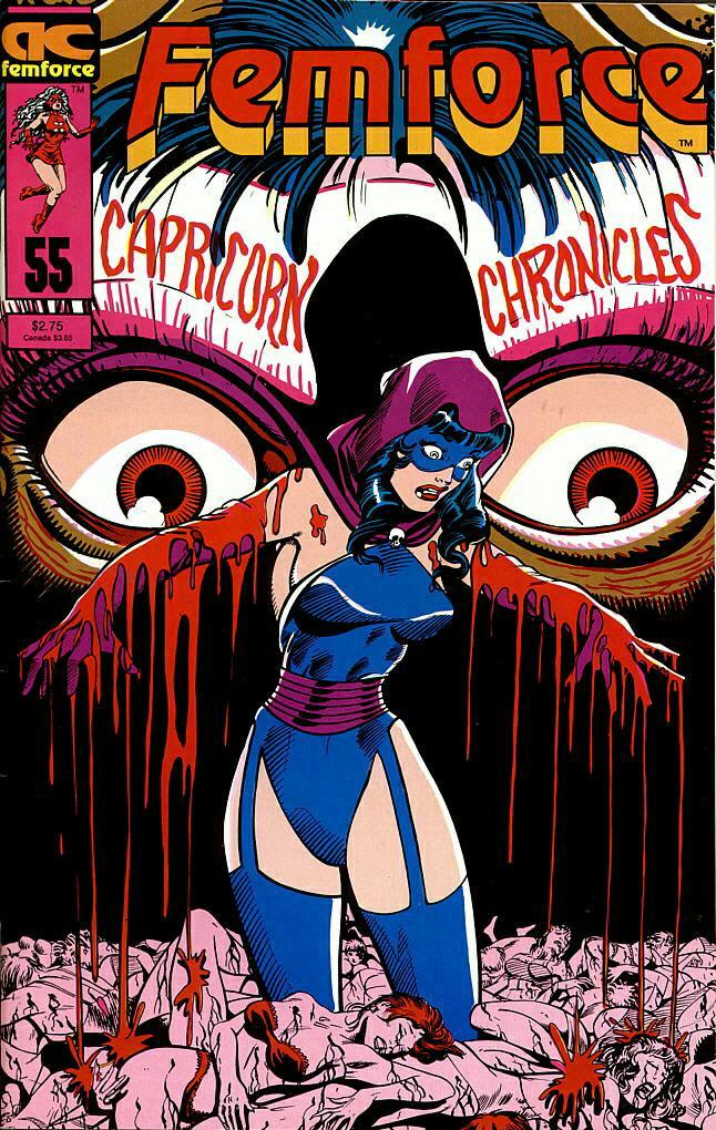 Read online Femforce comic -  Issue #55 - 1