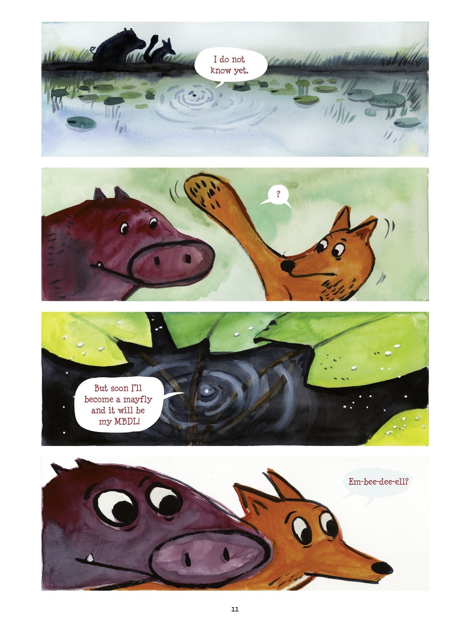 Read online Tiny Fox and Great Boar comic -  Issue #3 - 11