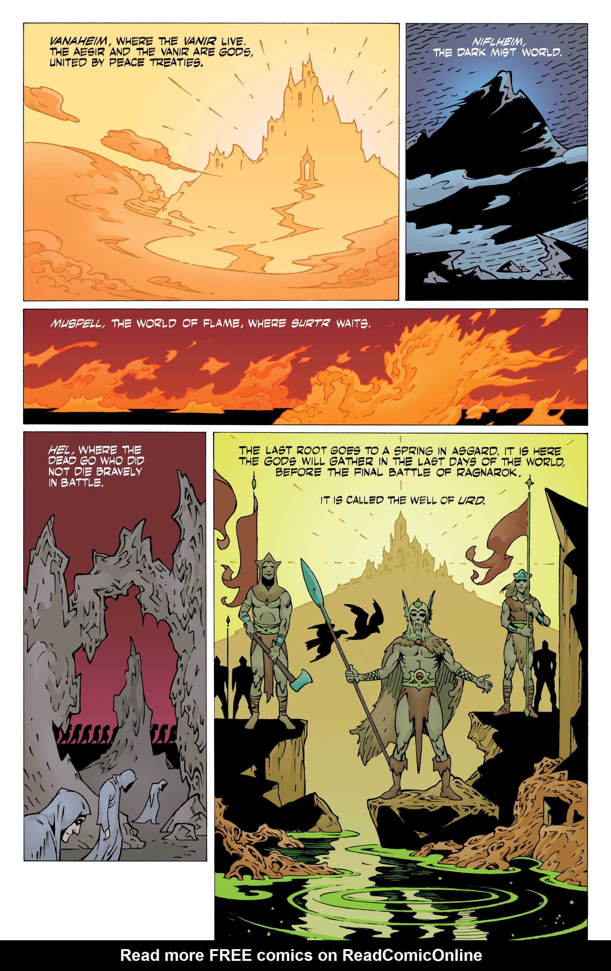 Read online Norse Mythology comic -  Issue #1 - 7