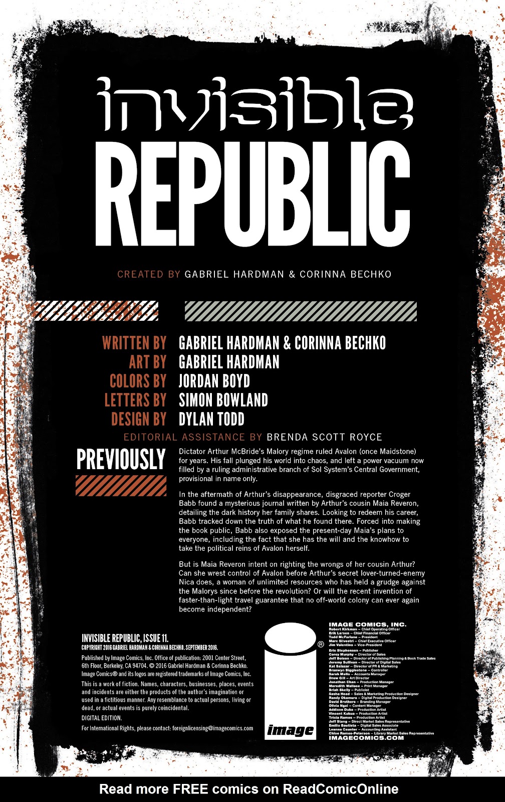 Invisible Republic issue 11 - Page 2