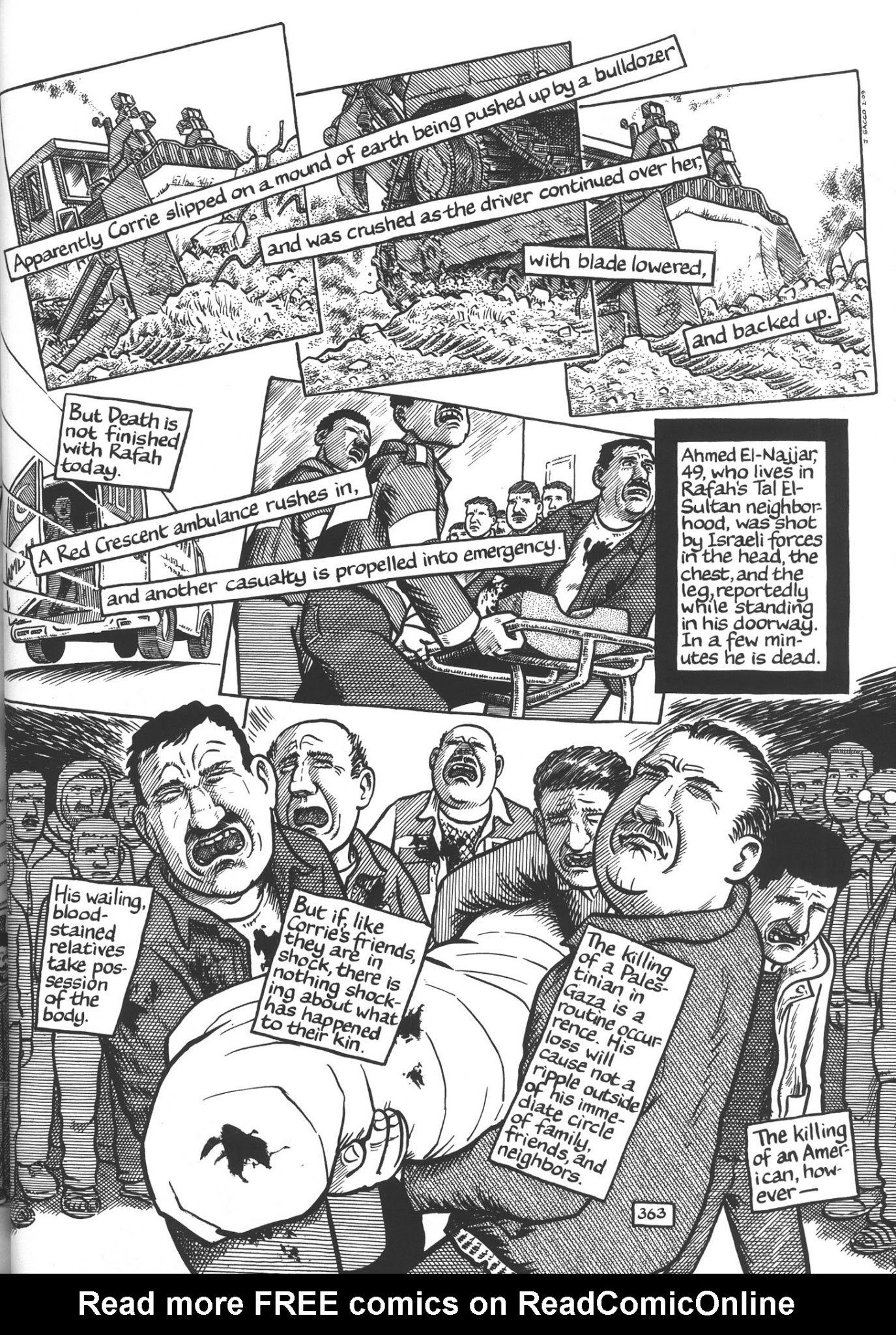 Read online Footnotes in Gaza comic -  Issue # TPB - 379