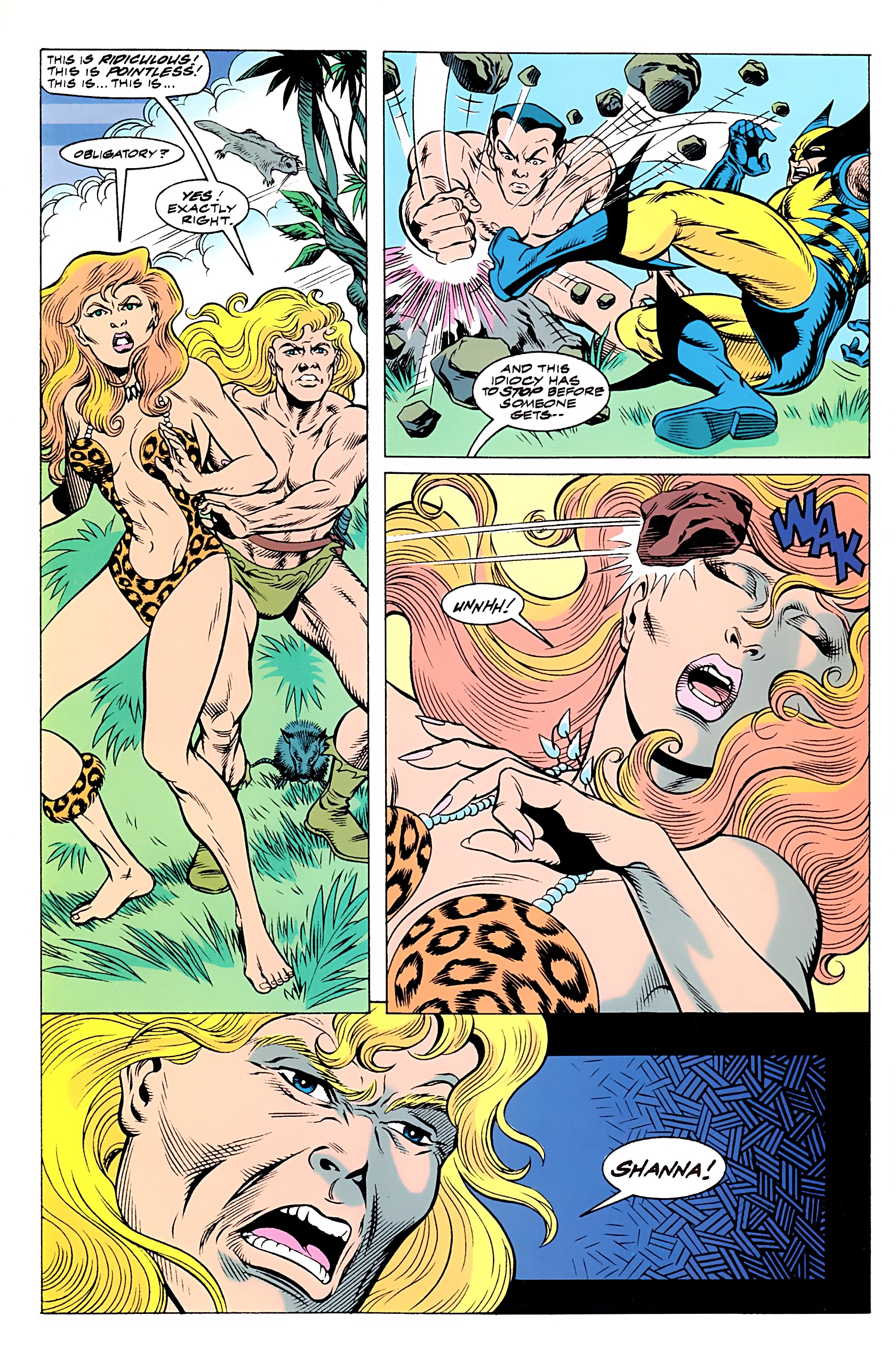 Read online Wolverine: Global Jeopardy comic -  Issue # Full - 18