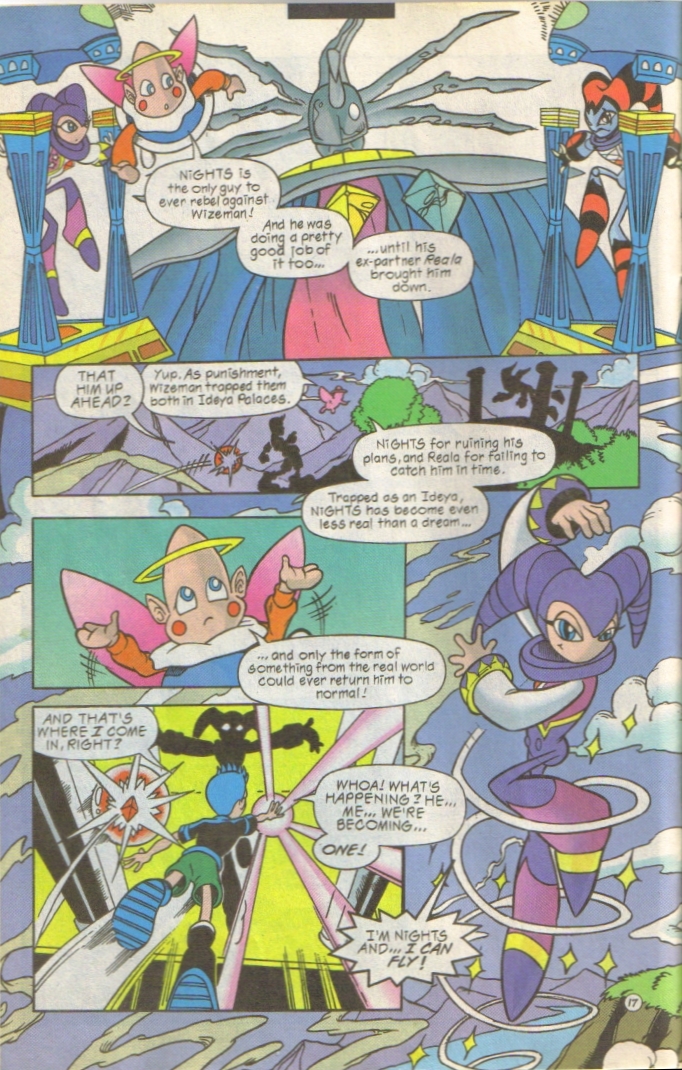 Read online NiGHTS into Dreams... comic -  Issue #1 - 19