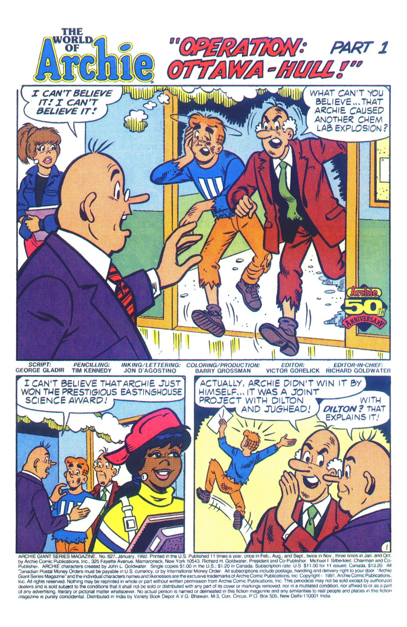 Read online Archie Giant Series Magazine comic -  Issue #627 - 3