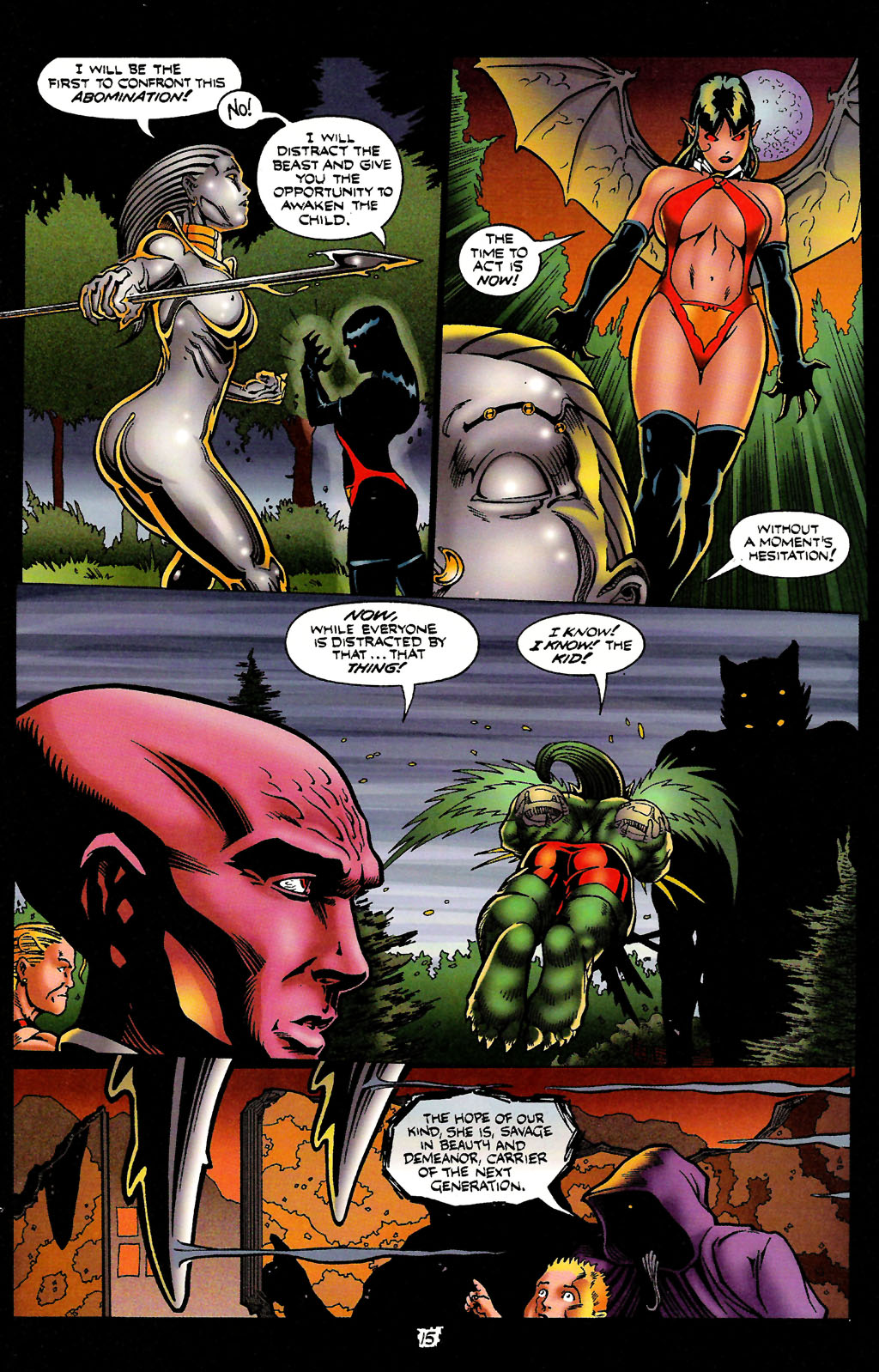 Read online Vampirella Strikes (1995) comic -  Issue #2 - 17
