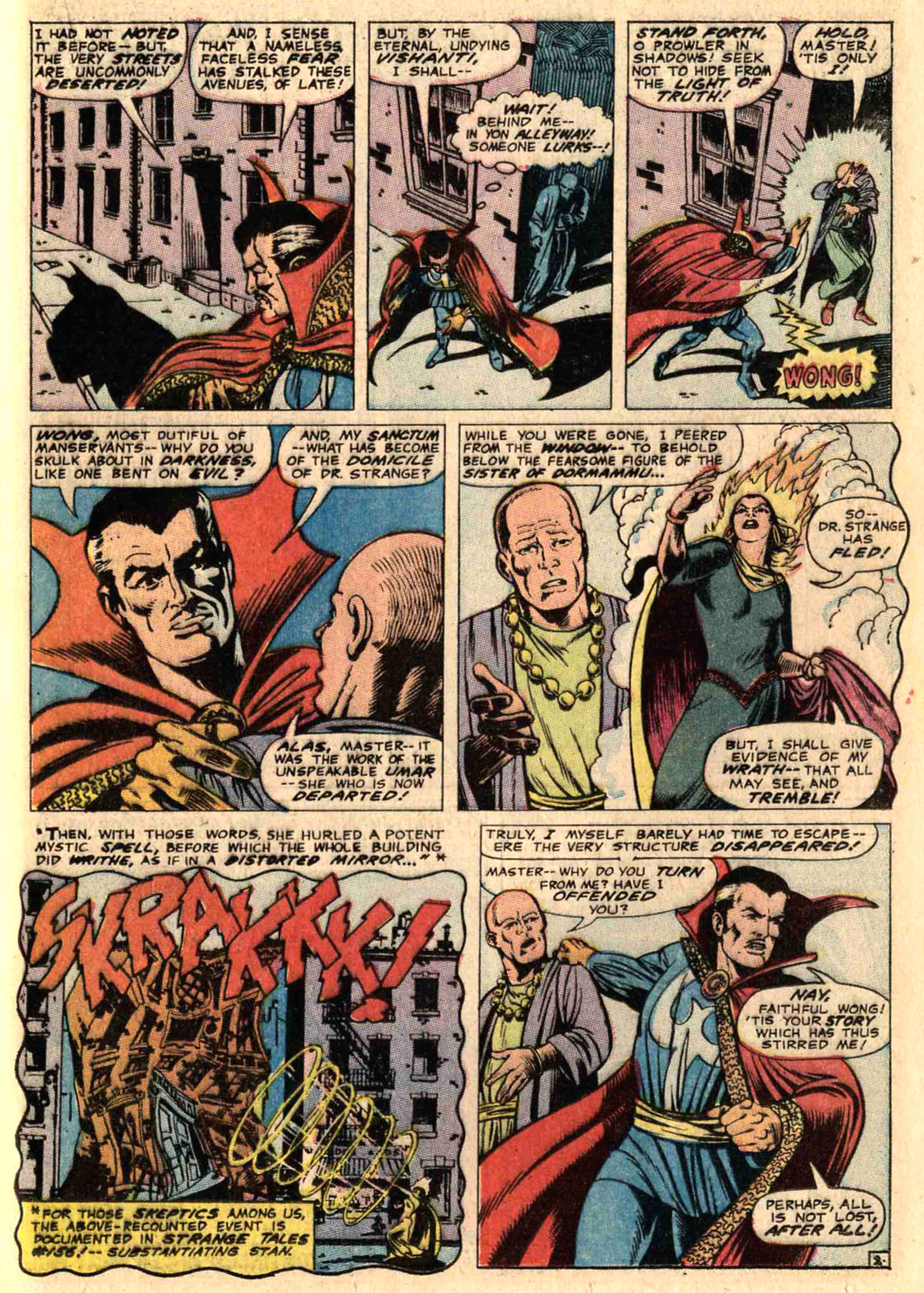 Read online Marvel Masterworks: Doctor Strange comic -  Issue # TPB 2 - 176