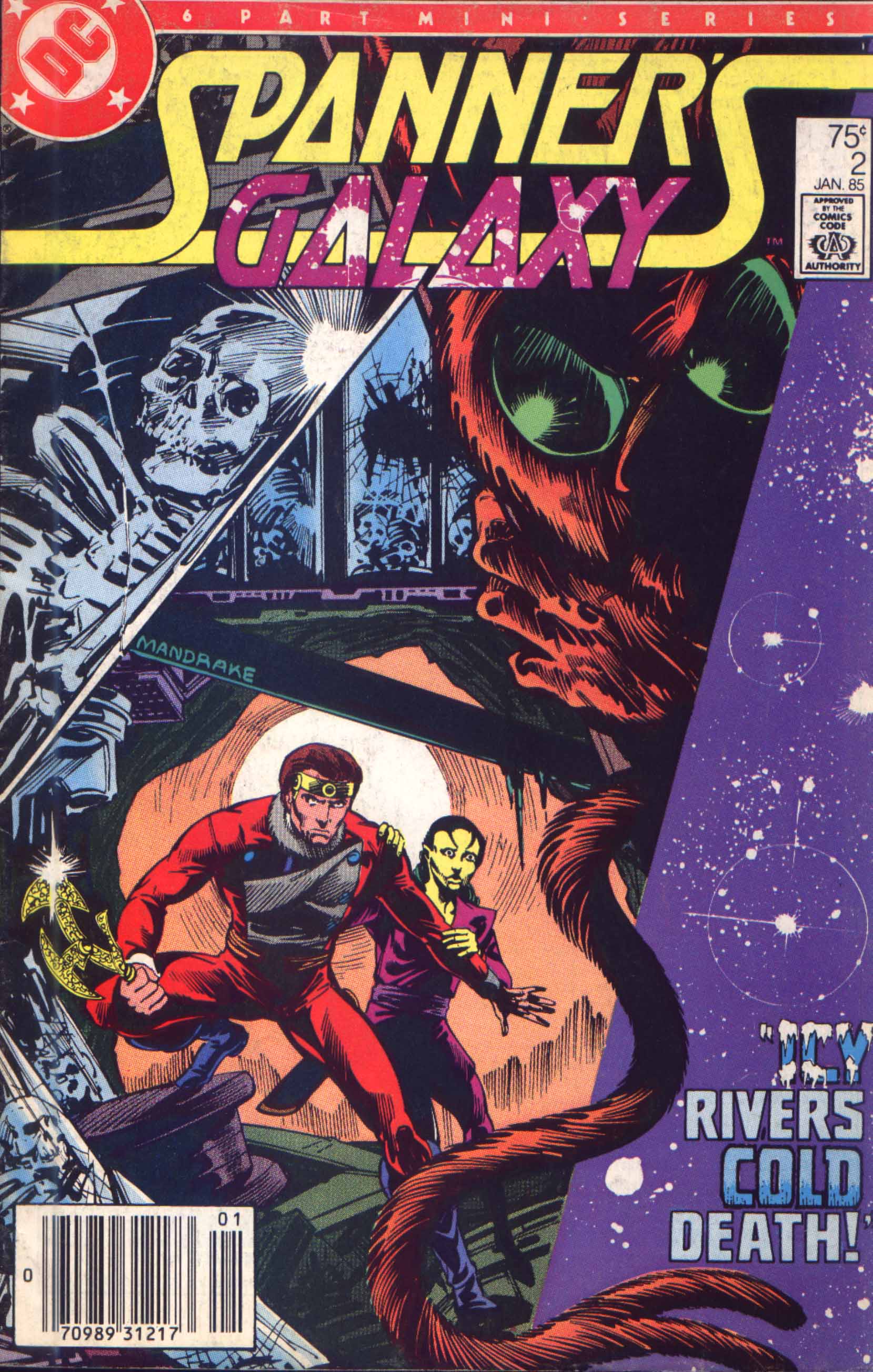 Read online Spanner's Galaxy comic -  Issue #2 - 1