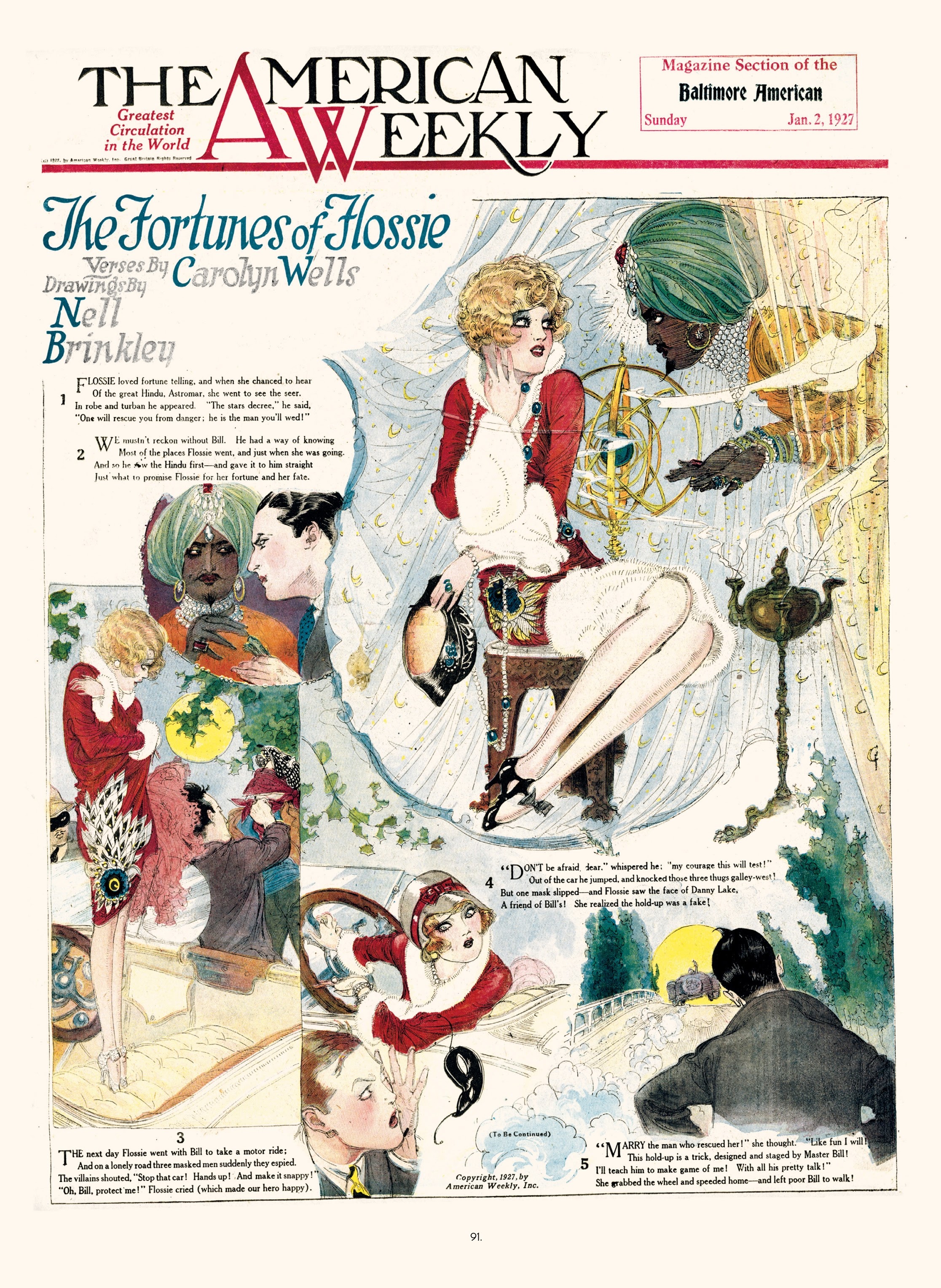 Read online The Brinkley Girls: The Best of Nell Brinkley's Cartoons comic -  Issue # TPB - 91