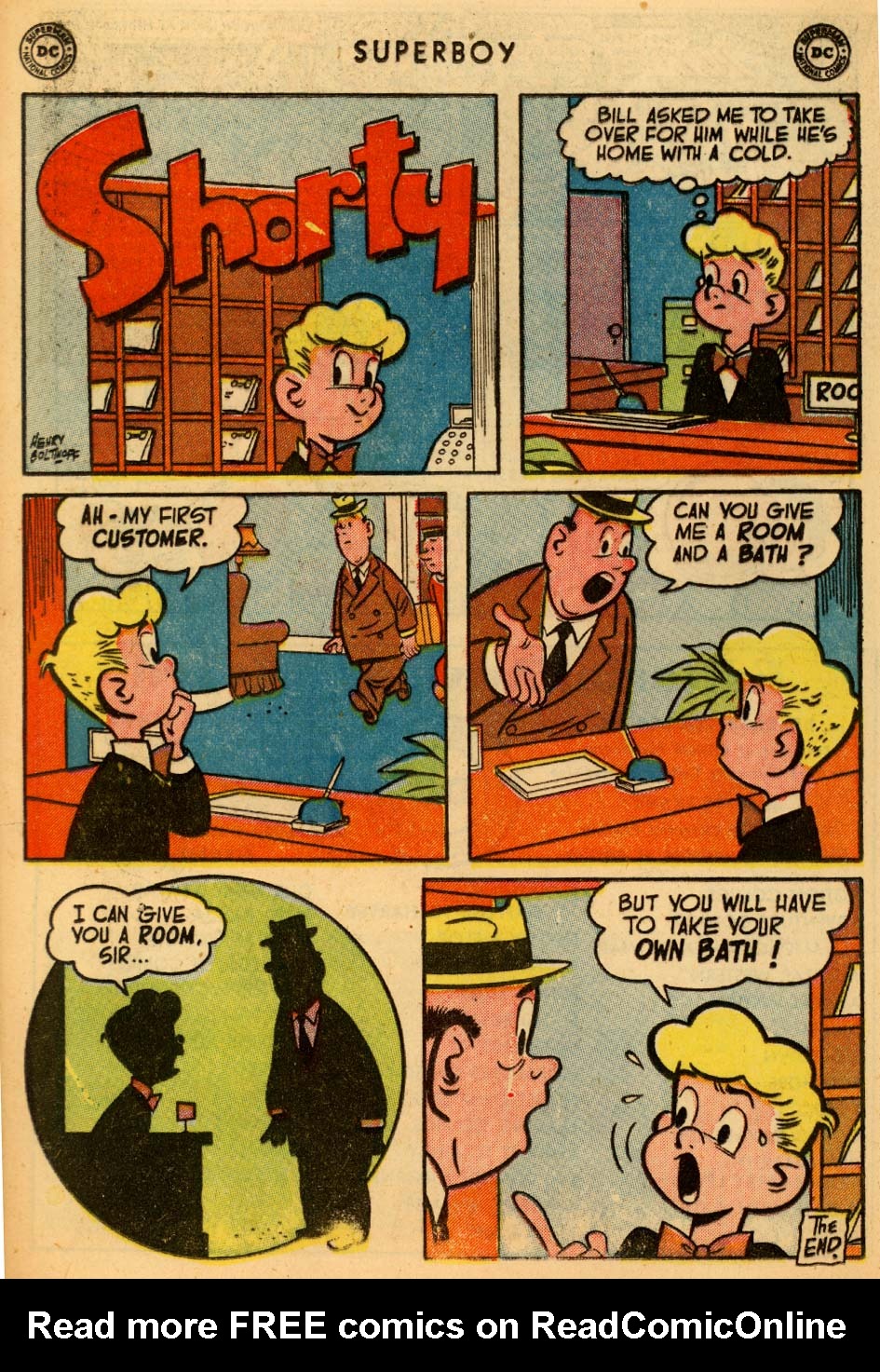 Read online Superboy (1949) comic -  Issue #32 - 12